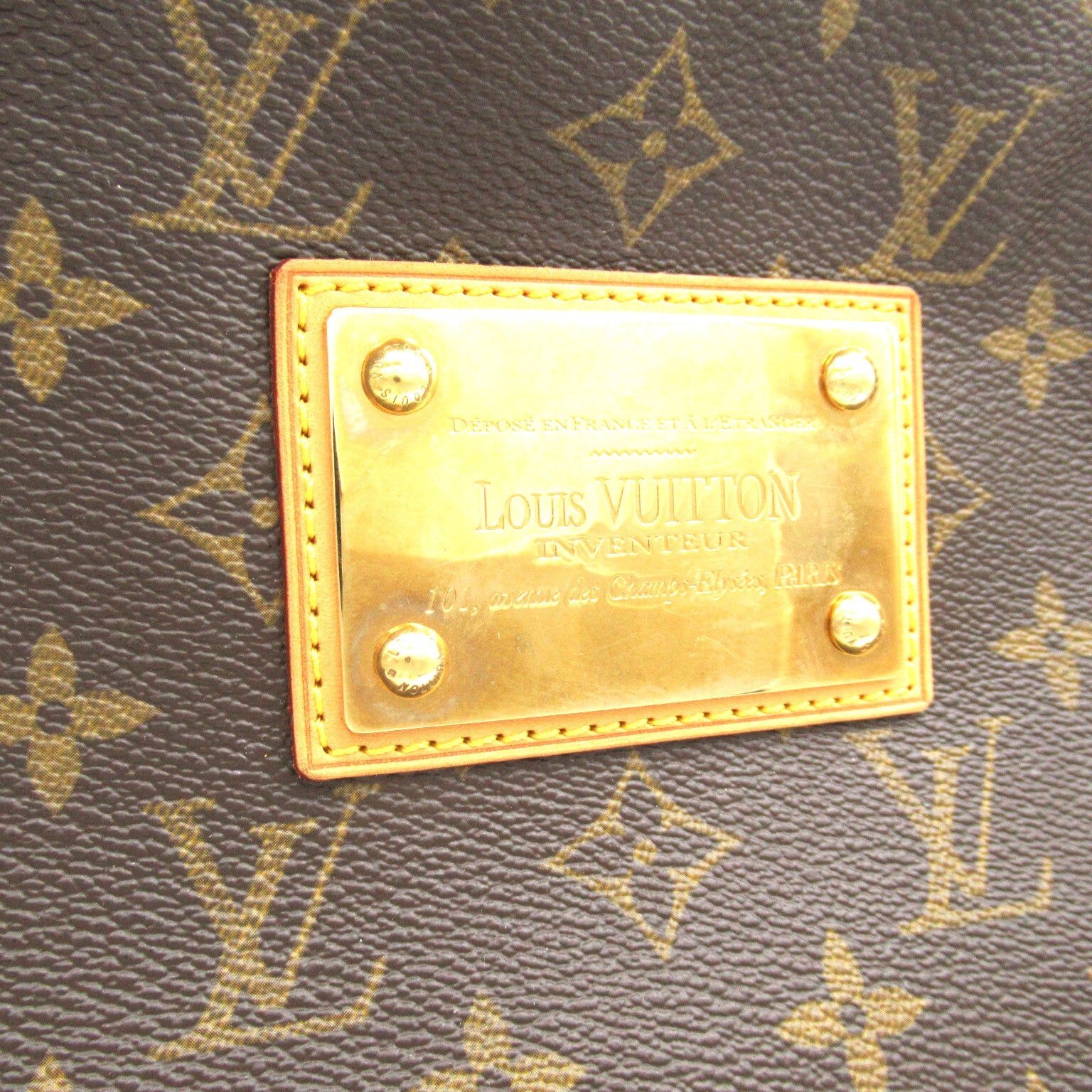 Louis Vuitton Louis Vuitton Galliera Pm Shoulder Bag Coated Canvas Monogram Brown Size ONE SIZE - 10 Thumbnail