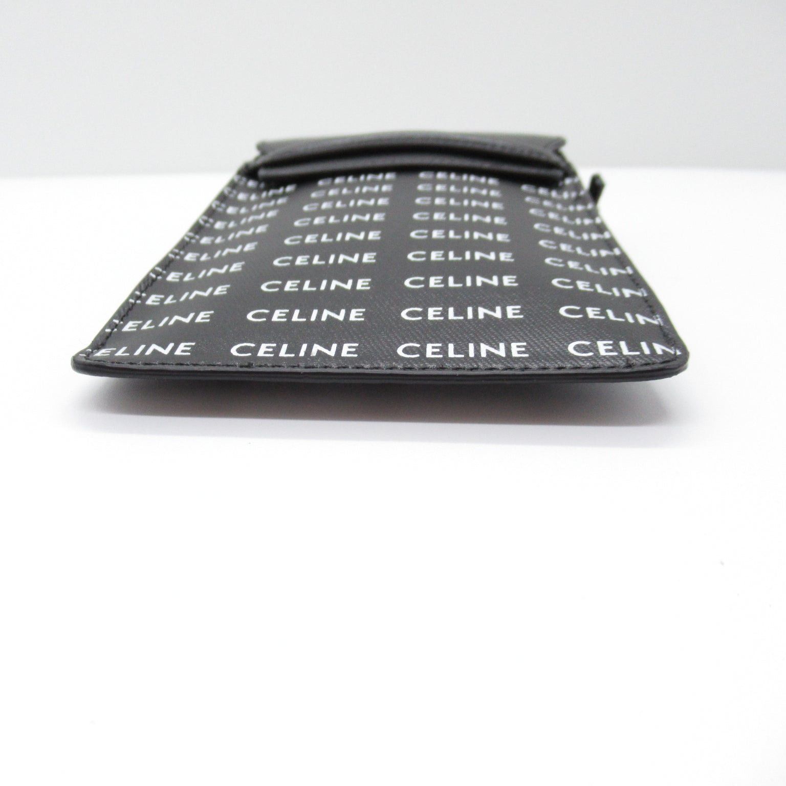 Celine Celine Pochette Shoulder Bag Leather Black White Size ONE SIZE - 4 Thumbnail