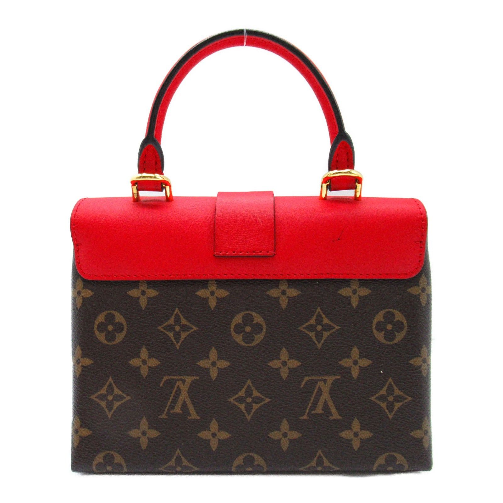 Louis Vuitton Louis Vuitton Rocky Bb Shoulder Bag Coated Canvas Monogram Red Brown Coquelicot Size ONE SIZE - 2 Thumbnail