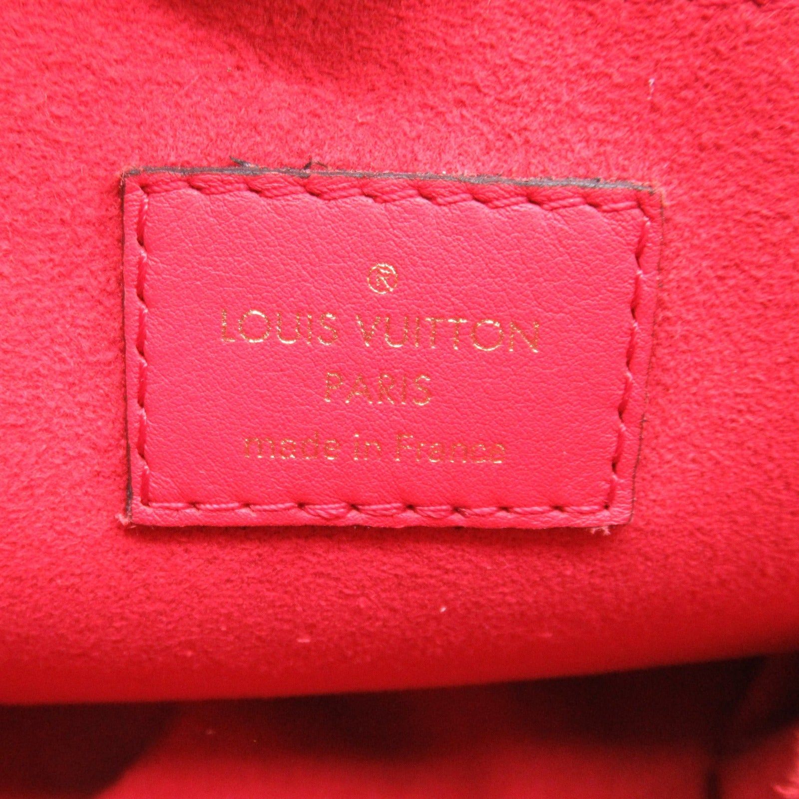 Louis Vuitton Louis Vuitton Rocky Bb Shoulder Bag Coated Canvas Monogram Red Brown Coquelicot Size ONE SIZE - 6 Thumbnail