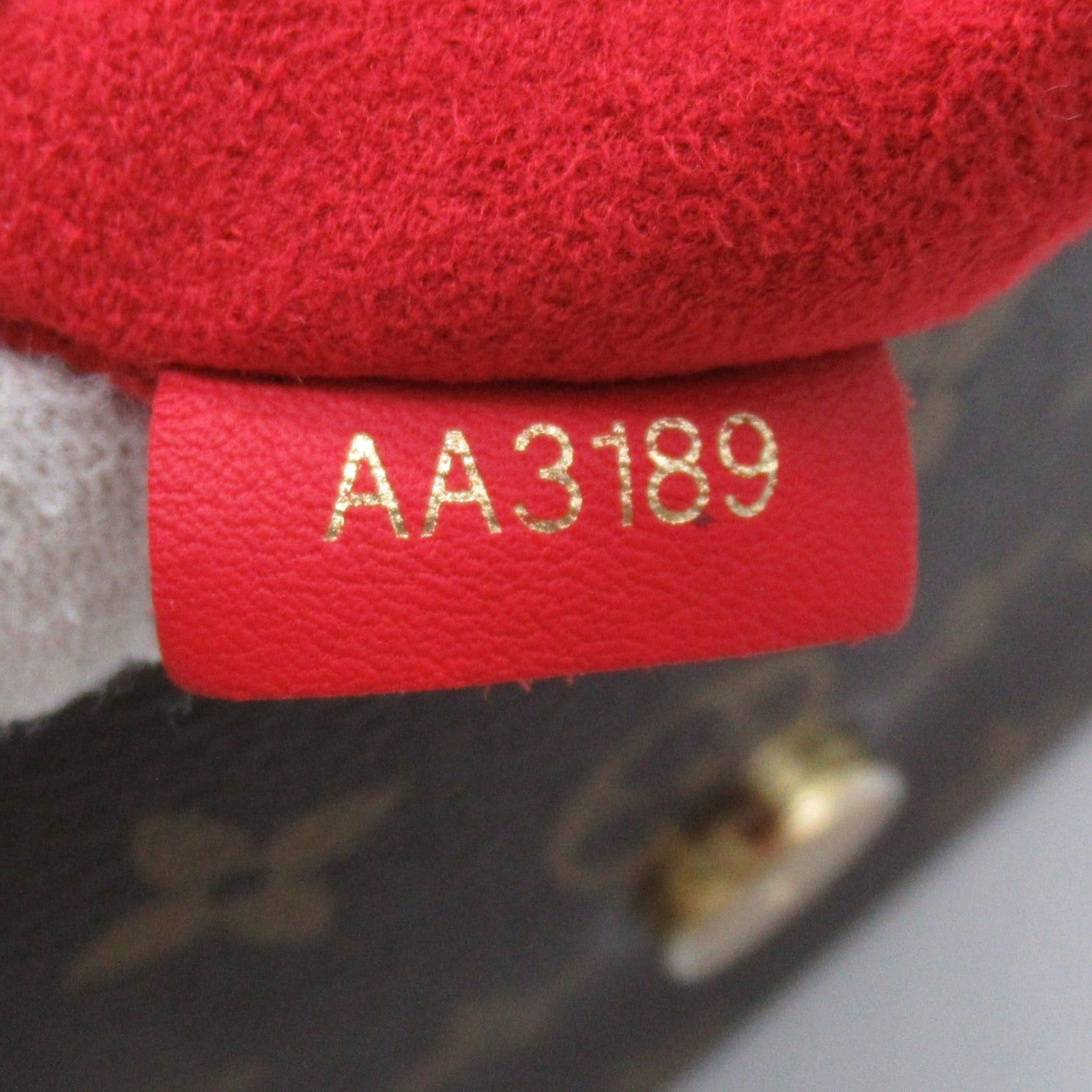 Louis Vuitton Louis Vuitton Rocky Bb Shoulder Bag Coated Canvas Monogram Red Brown Coquelicot Size ONE SIZE - 7 Thumbnail