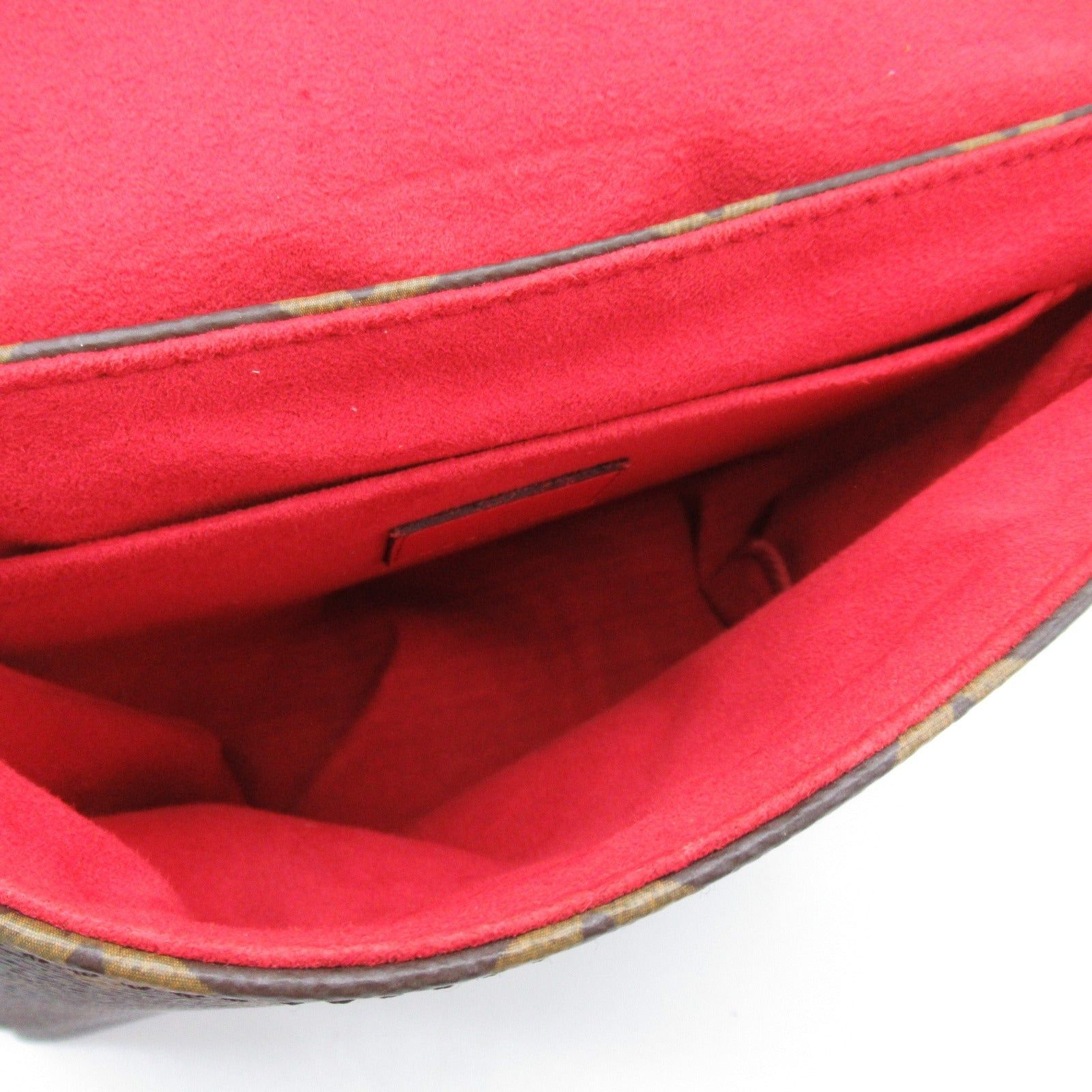 Louis Vuitton Louis Vuitton Rocky Bb Shoulder Bag Coated Canvas Monogram Red Brown Coquelicot Size ONE SIZE - 5 Thumbnail