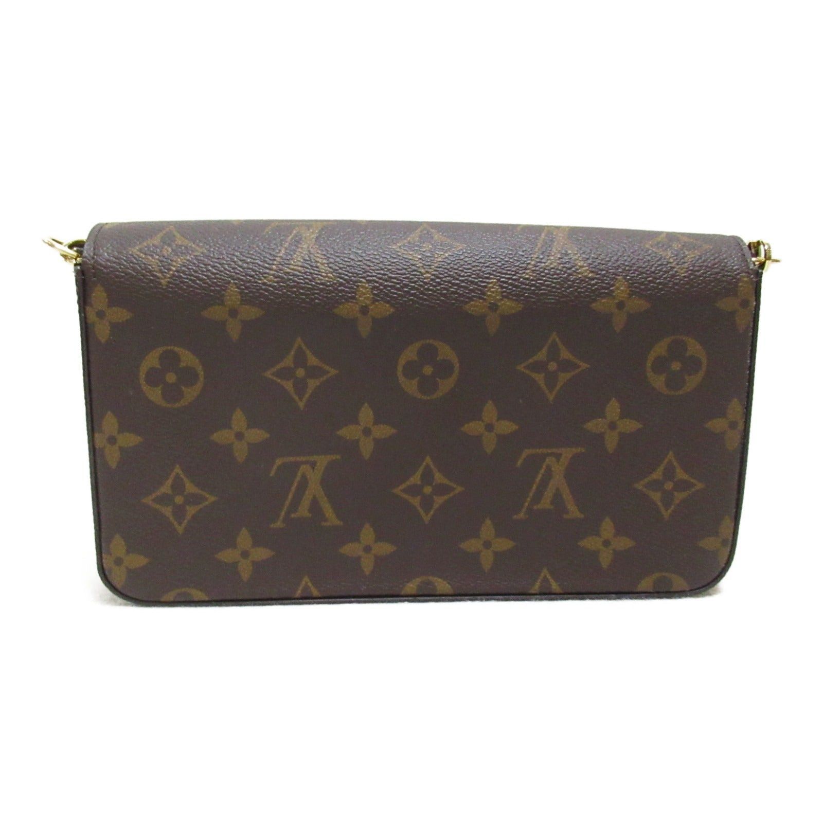 Louis Vuitton Louis Vuitton Pochette Felicie Shoulder Bag Coated Canvas Monogram Brown Size ONE SIZE - 2 Thumbnail