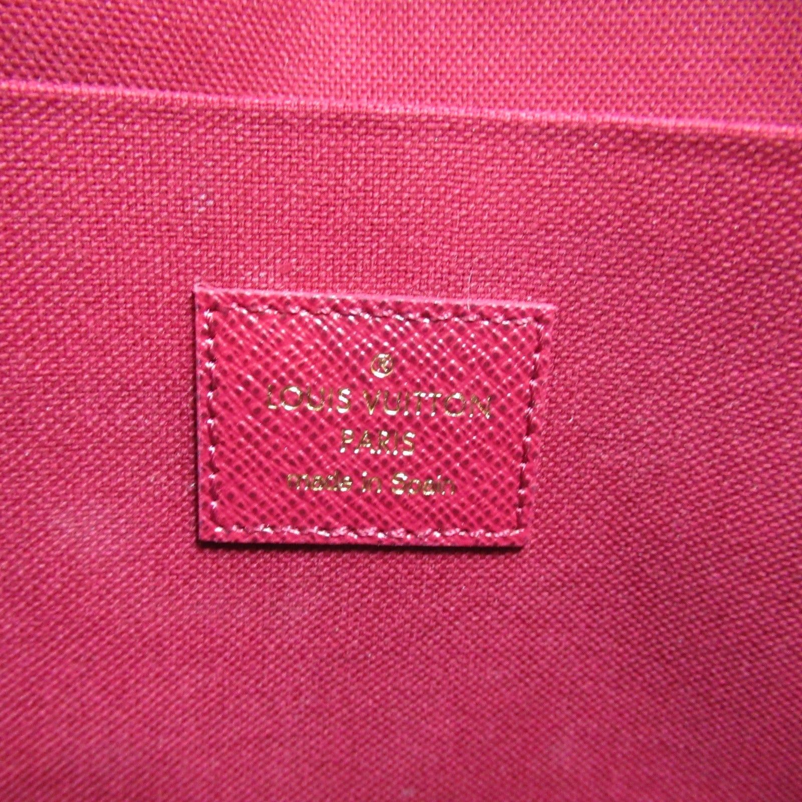 Louis Vuitton Louis Vuitton Pochette Felicie Shoulder Bag Coated Canvas Monogram Brown Size ONE SIZE - 7 Thumbnail