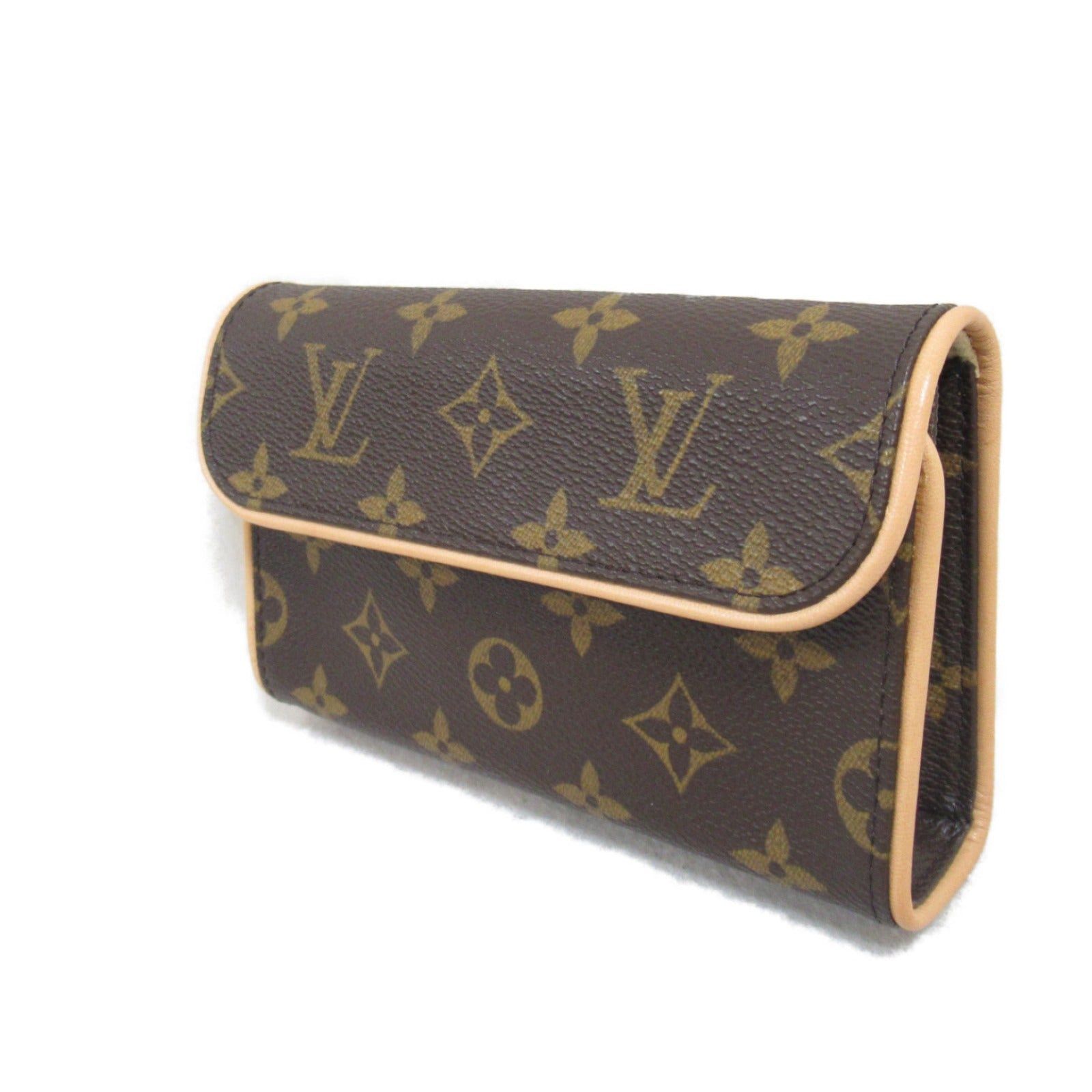 Louis Vuitton Louis Vuitton Pochette Florentine Waist Bag Body Coated Canvas Monogram Brown Size ONE SIZE - 3 Thumbnail
