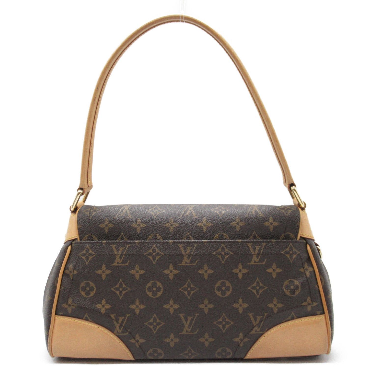Louis Vuitton Louis Vuitton Beverly M.M. Shoulder Bag Coated Canvas Monogram Brown Size ONE SIZE - 2 Thumbnail