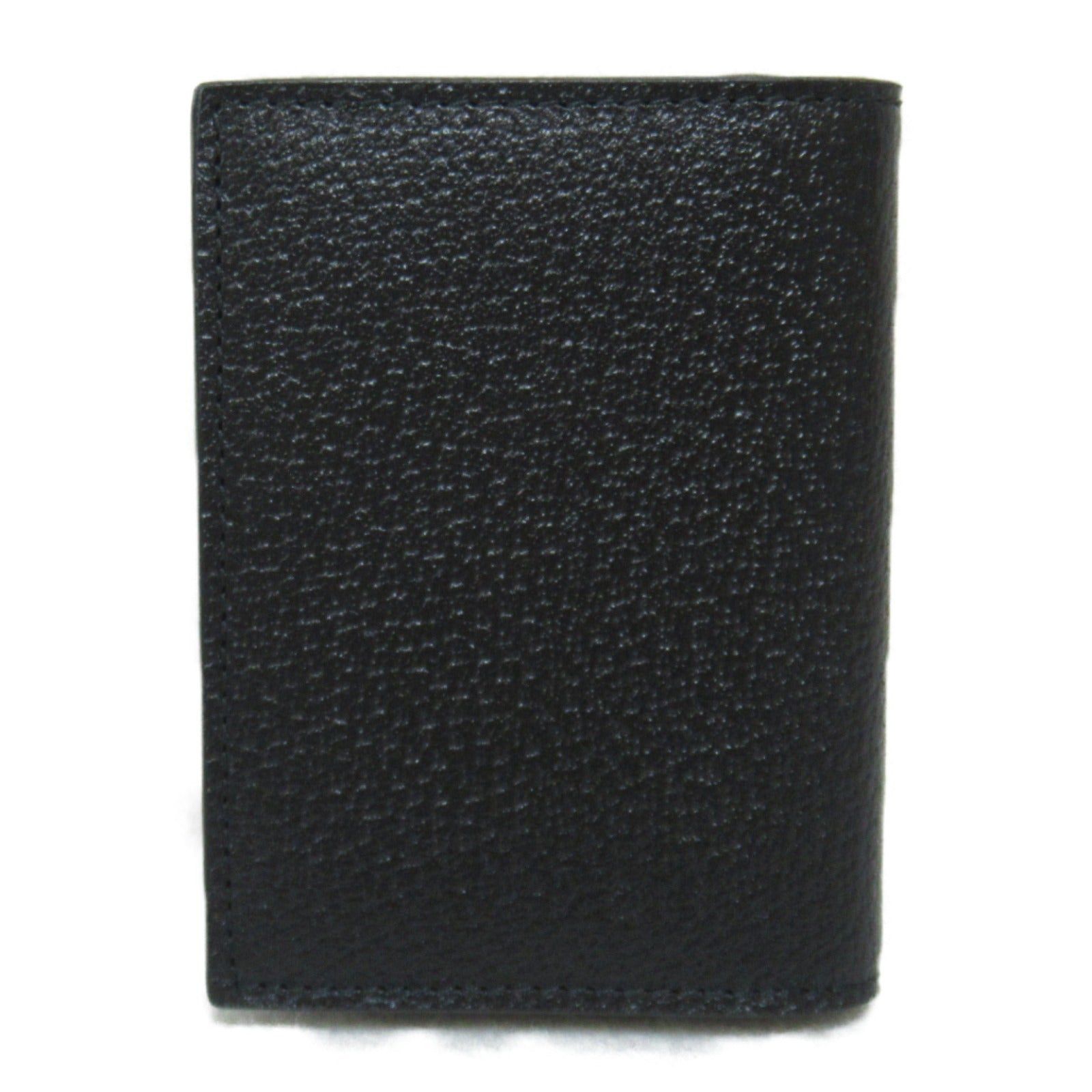 Gucci Gucci Gg Marmont Business Card Holder Name Leather Black Size ONE SIZE - 2 Thumbnail