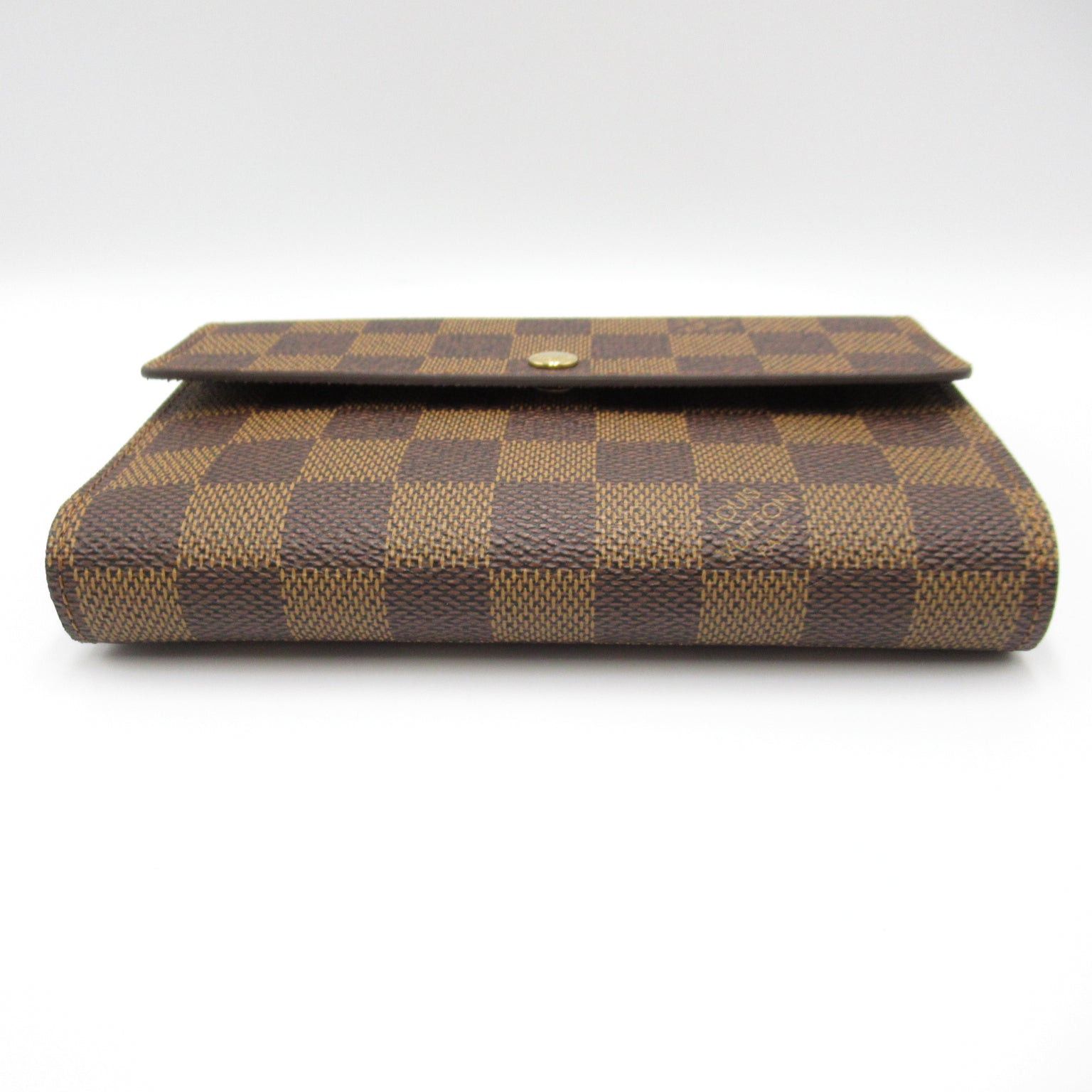 Louis Vuitton Louis Vuitton Porto Tresor Etui Papier Trifold Wallet Coated Canvas Damier Brown Ebene Size ONE SIZE - 4 Thumbnail