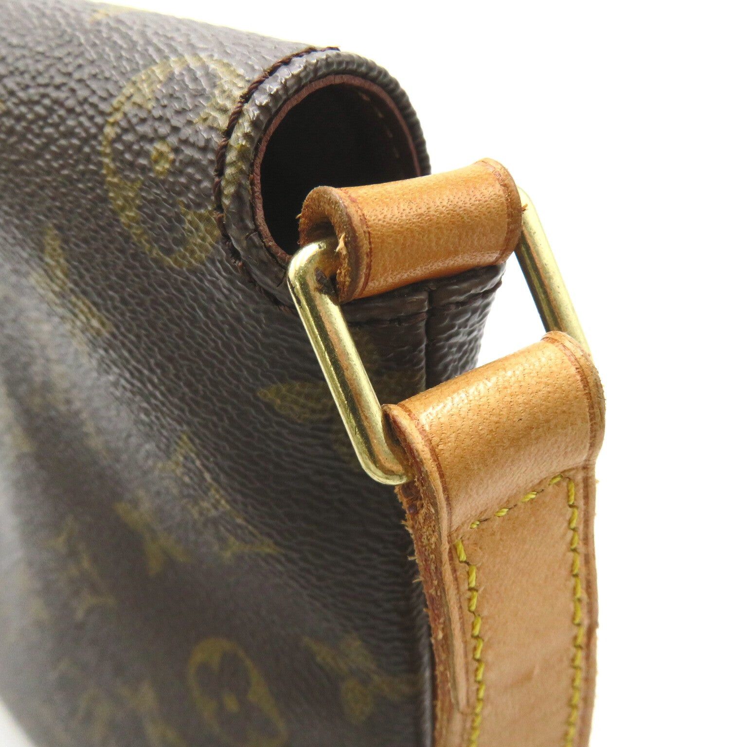 Louis Vuitton Louis Vuitton Musette Salsa Short Shoulder Bag Coated Canvas Monogram Brown Size ONE SIZE - 11 Thumbnail