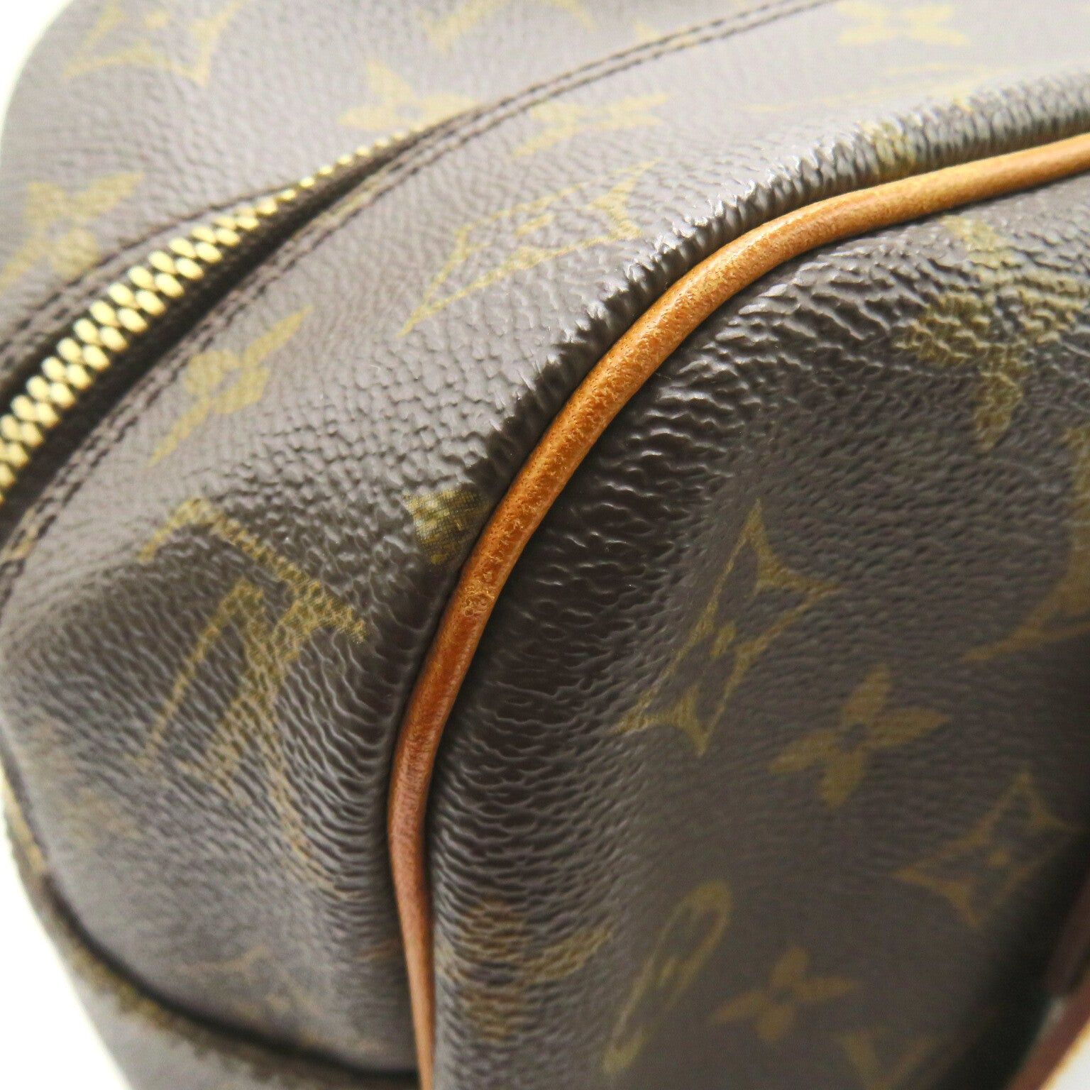 Louis Vuitton Louis Vuitton Cite Gm Shoulder Bag Coated Canvas Monogram Brown Size ONE SIZE - 14 Thumbnail