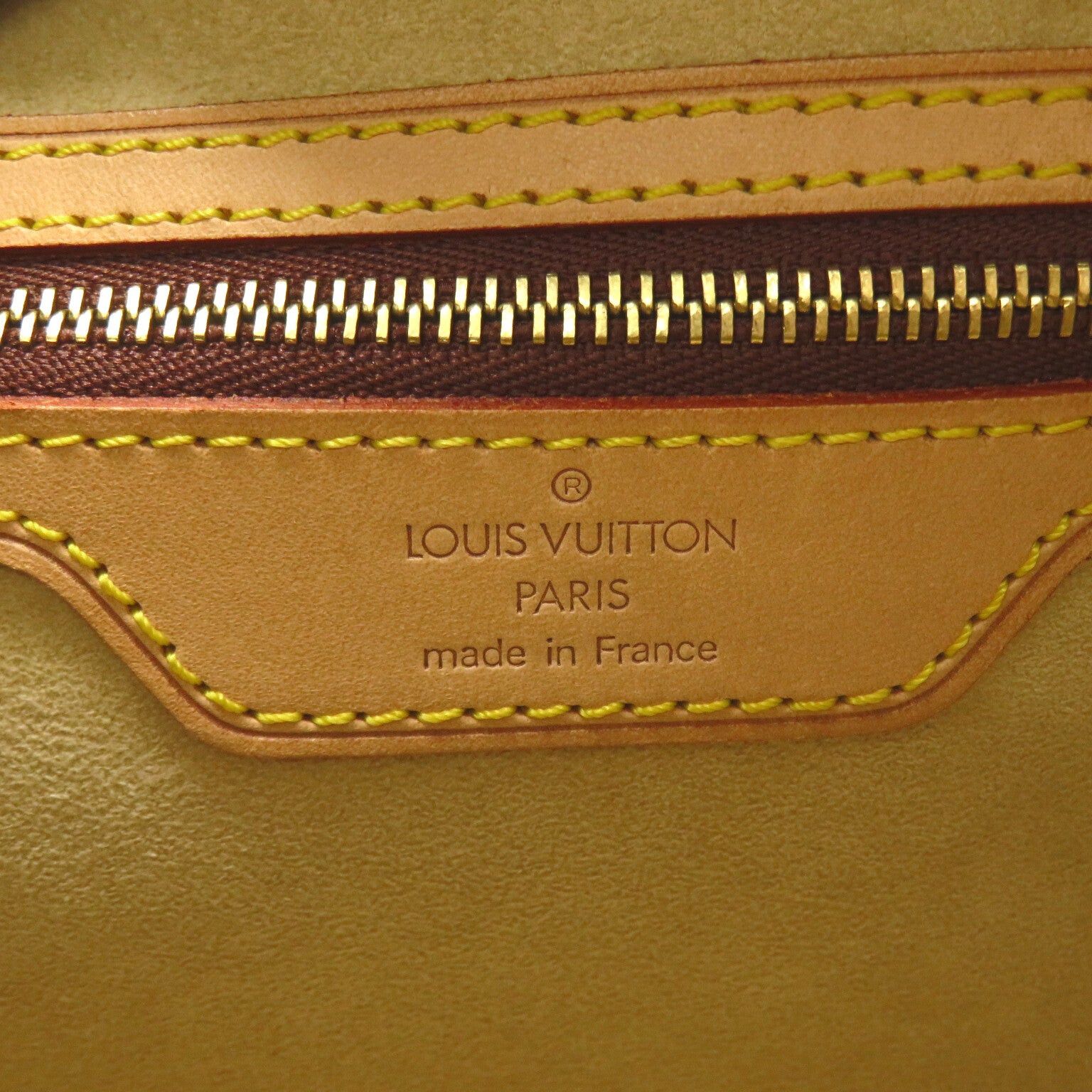 Louis Vuitton Louis Vuitton Cite Gm Shoulder Bag Coated Canvas Monogram Brown Size ONE SIZE - 7 Thumbnail