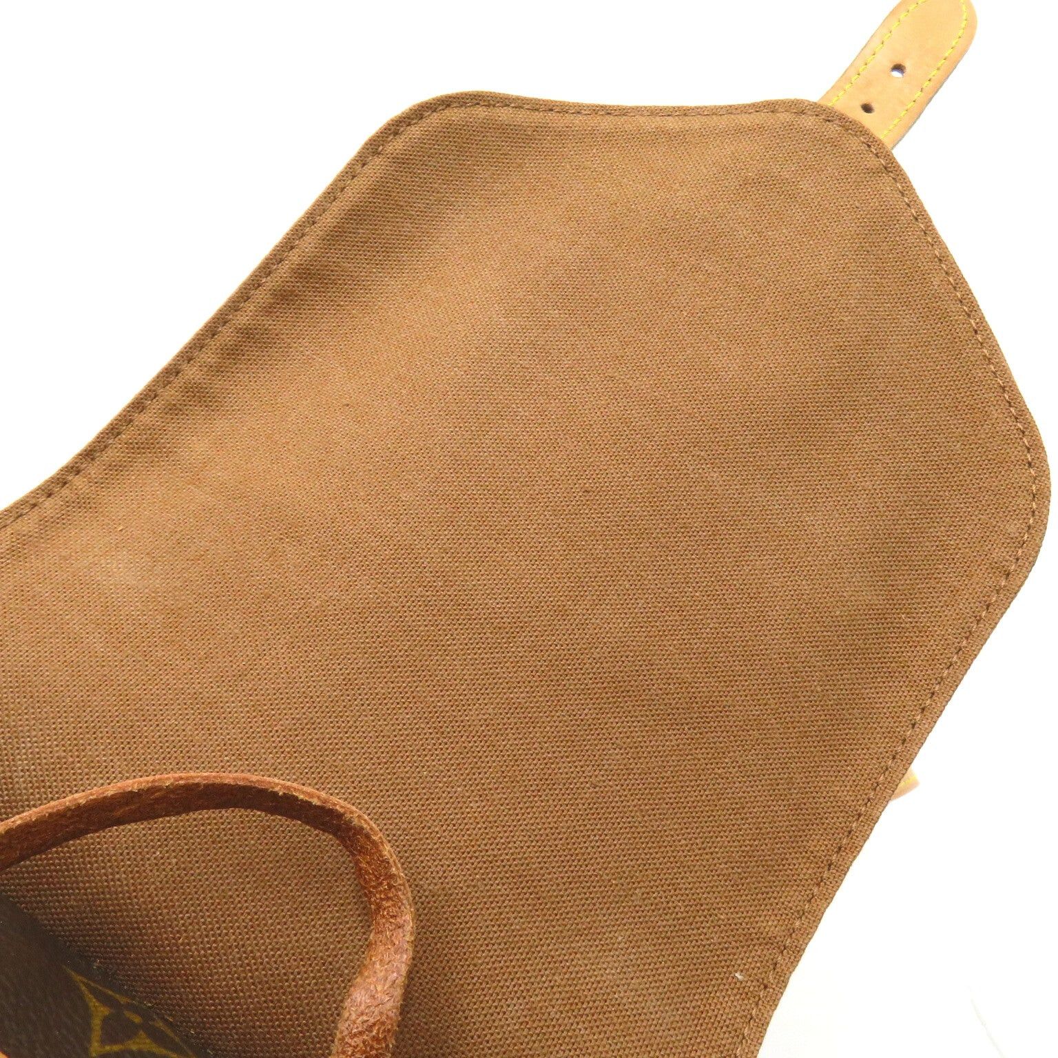 Louis Vuitton Louis Vuitton Montsouris Mm Backpack Rucksack Coated Canvas Monogram Brown Size ONE SIZE - 9 Thumbnail