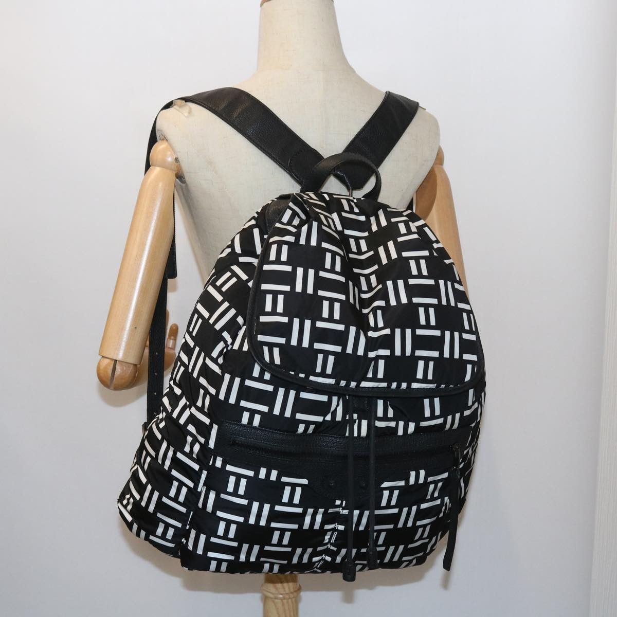 Balenciaga Black Synthetic Backpack Bag (Pre-Owned) Size ONE SIZE - 7 Thumbnail