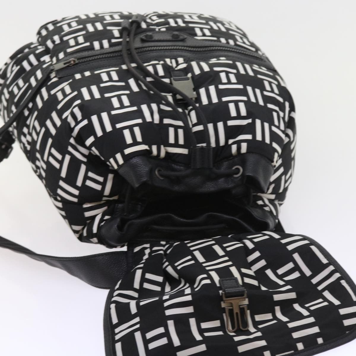 Balenciaga Black Synthetic Backpack Bag (Pre-Owned) Size ONE SIZE - 4 Thumbnail
