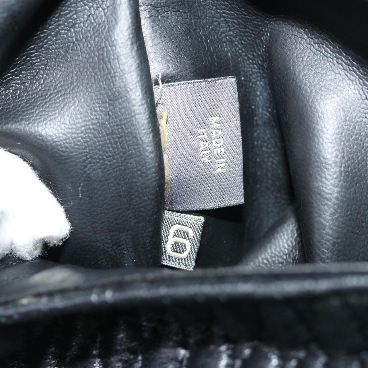 Bally Black Leather Handbag (Pre-Owned) Size ONE SIZE - 6 Thumbnail