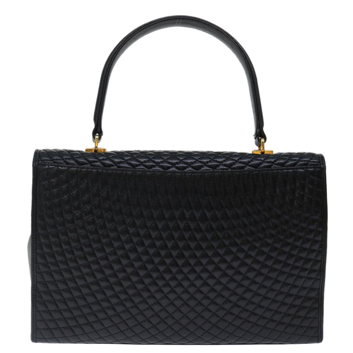 Bally Black Leather Handbag (Pre-Owned) Size ONE SIZE - 2 Thumbnail