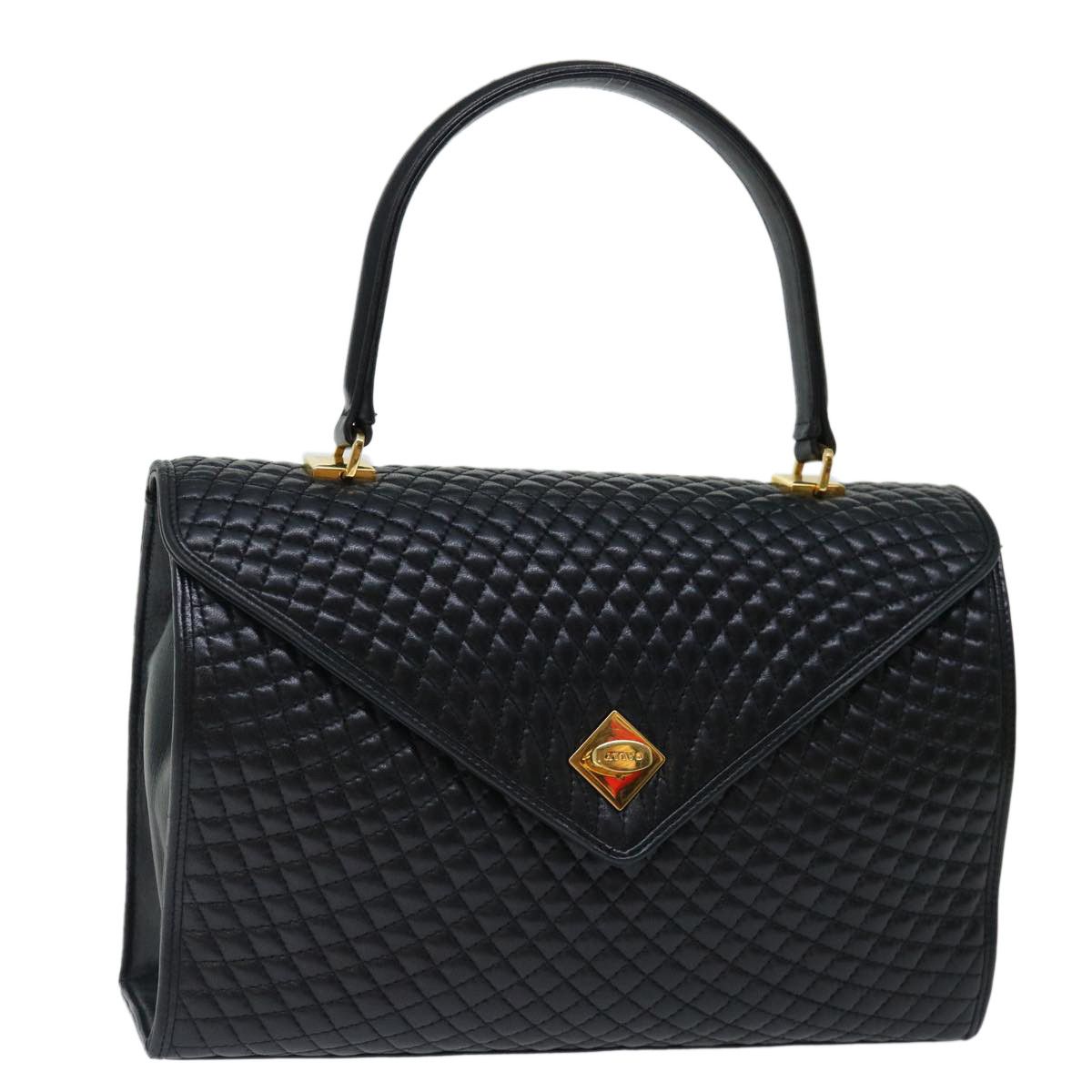 Bally Black Leather Handbag (Pre-Owned) Size ONE SIZE - 10 Thumbnail