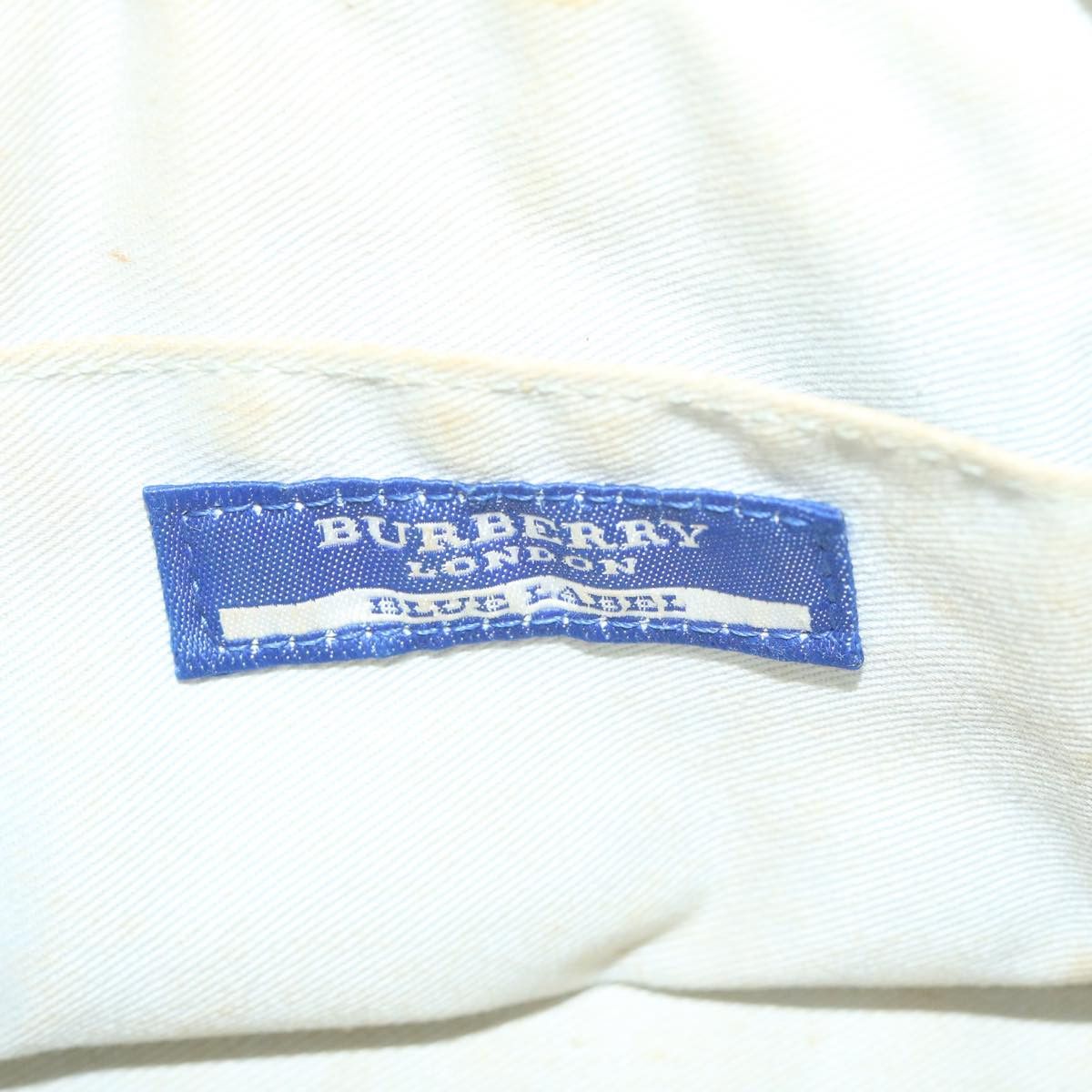 Burberry Blue Label Beige Canvas Handbag (Pre-Owned) Size ONE SIZE - 6 Thumbnail