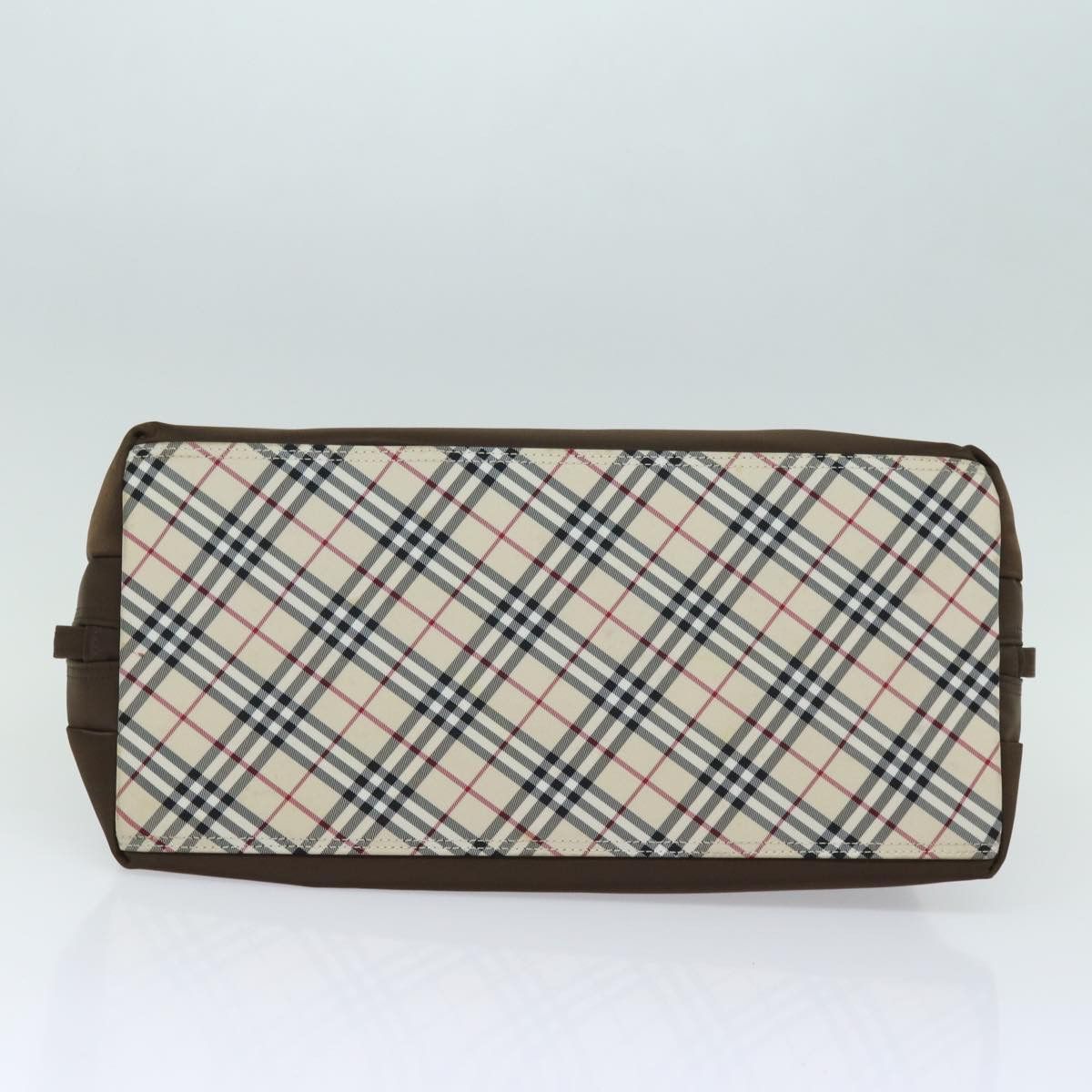 Burberry Nova Check Brown Synthetic Handbag (Pre-Owned) Size ONE SIZE - 3 Thumbnail