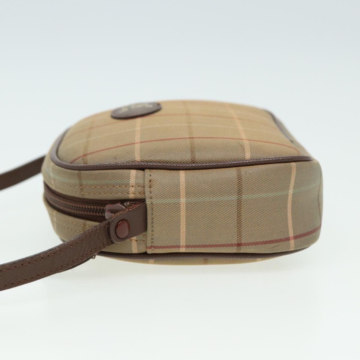 Burberry Nova Check Beige Canvas Shoulder Bag (Pre-Owned) Size ONE SIZE - 13 Thumbnail