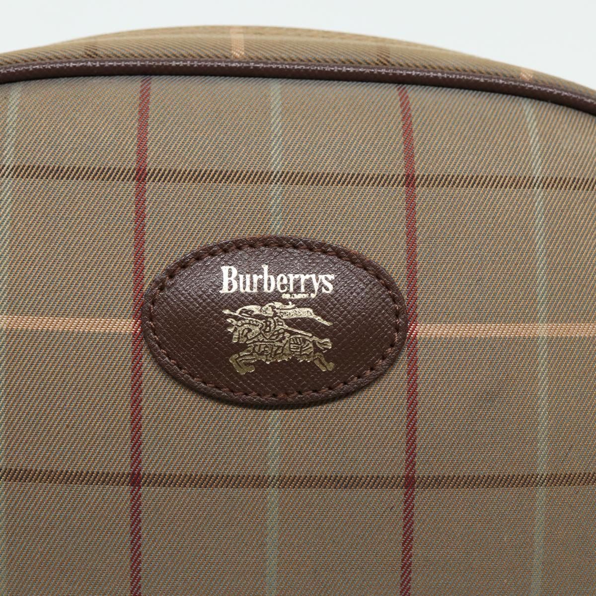 Burberry Nova Check Beige Canvas Shoulder Bag (Pre-Owned) Size ONE SIZE - 6 Thumbnail