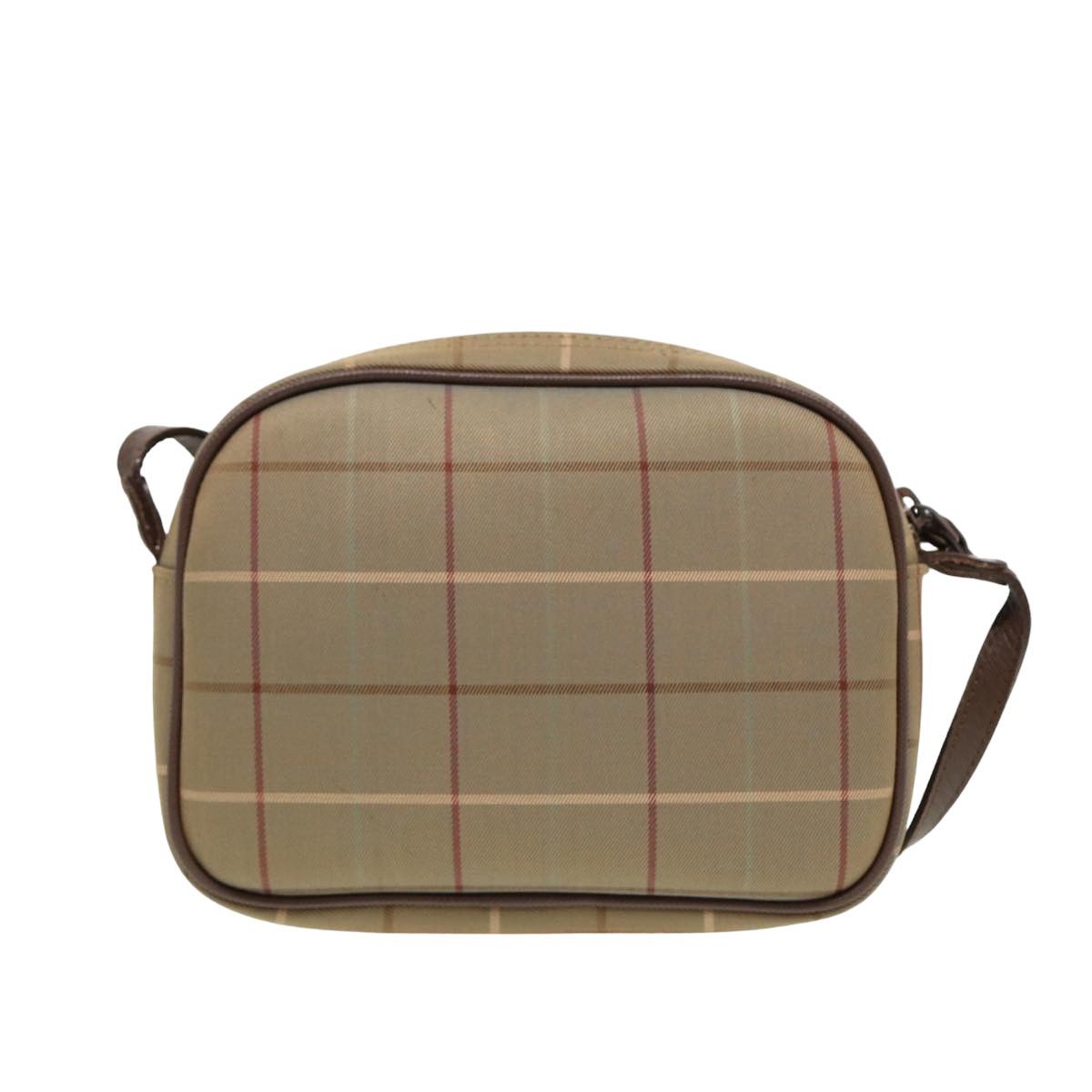 Burberry Nova Check Beige Canvas Shoulder Bag (Pre-Owned) Size ONE SIZE - 2 Thumbnail