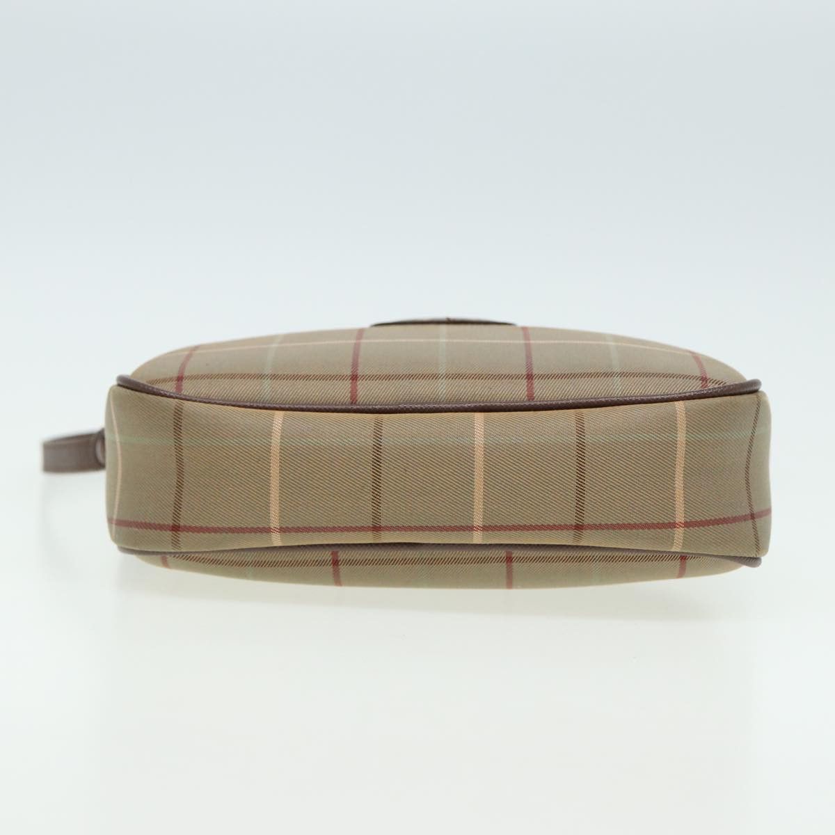 Burberry Nova Check Beige Canvas Shoulder Bag (Pre-Owned) Size ONE SIZE - 3 Thumbnail