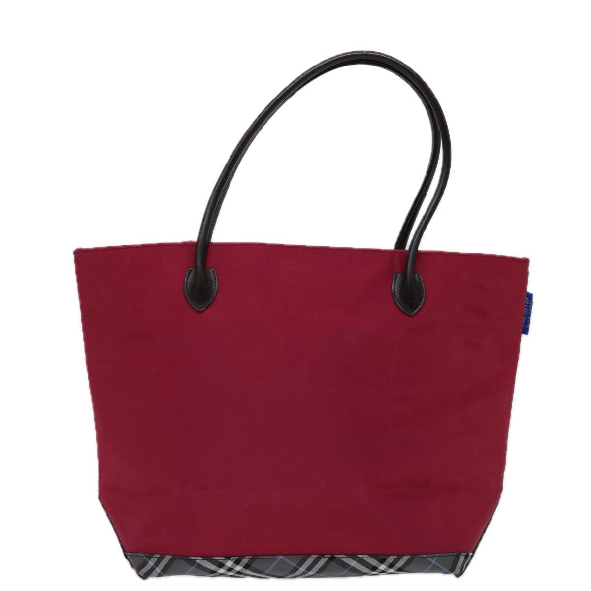Burberry - Red Synthetic Tote Bag (Pre-Owned) Size ONE SIZE - 2 Thumbnail