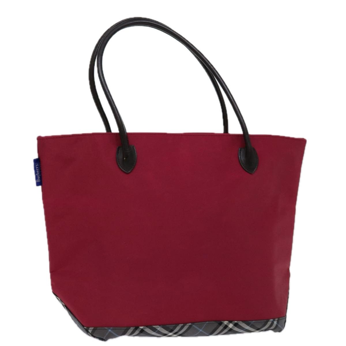 Burberry - Red Synthetic Tote Bag (Pre-Owned) Size ONE SIZE - 9 Thumbnail