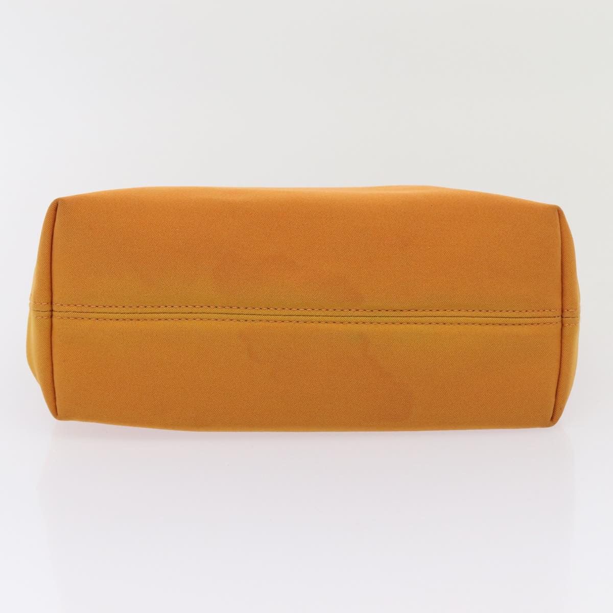 Salvatore Ferragamo Vara Orange Canvas Handbag (Pre-Owned) Size ONE SIZE - 3 Thumbnail