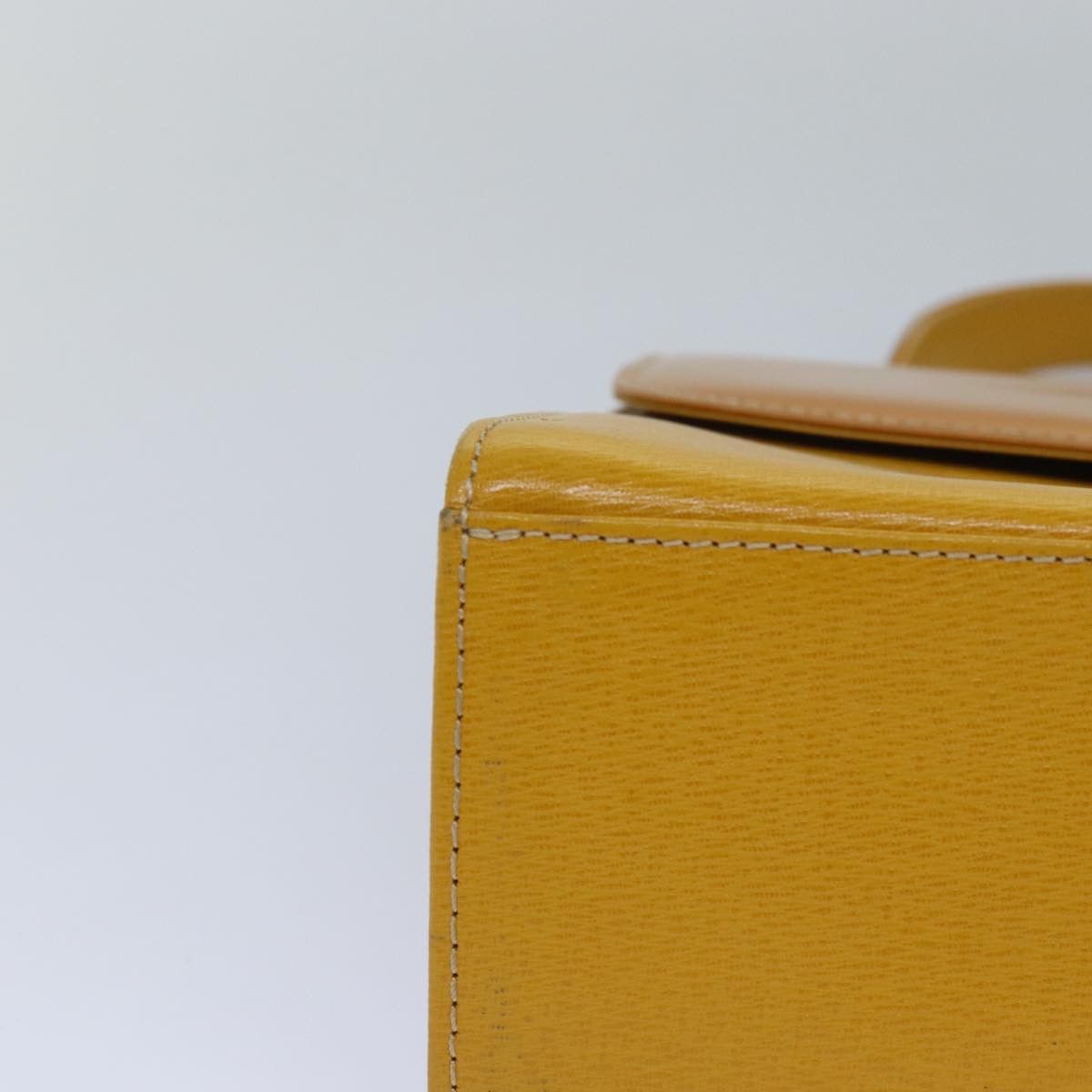 Burberry Nova Check Yellow Leather Handbag (Pre-Owned) Size ONE SIZE - 12 Thumbnail