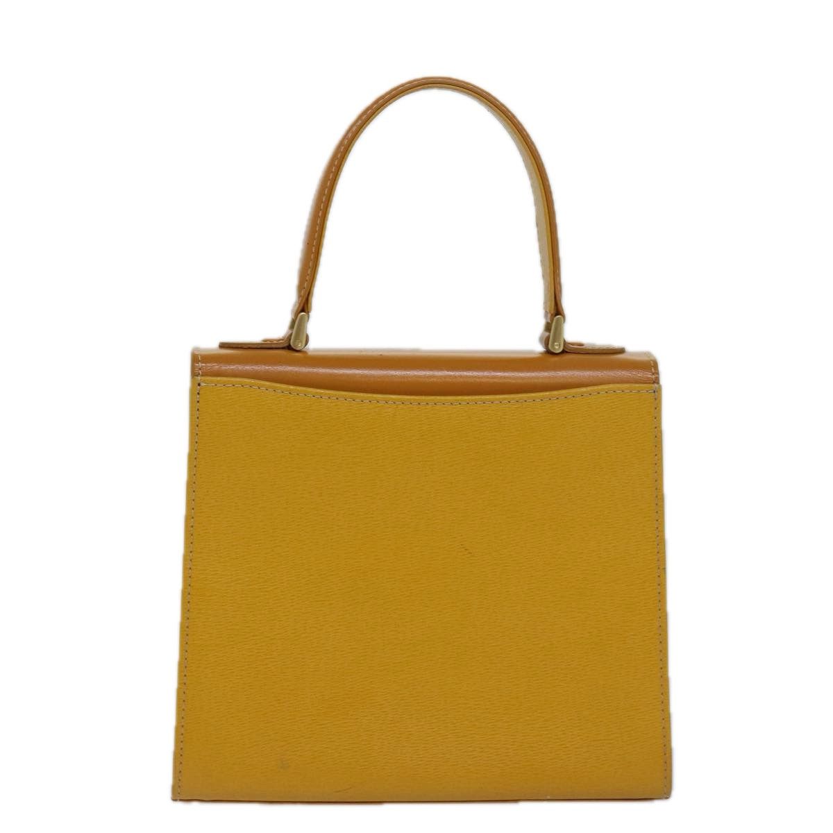Burberry Nova Check Yellow Leather Handbag (Pre-Owned) Size ONE SIZE - 2 Thumbnail