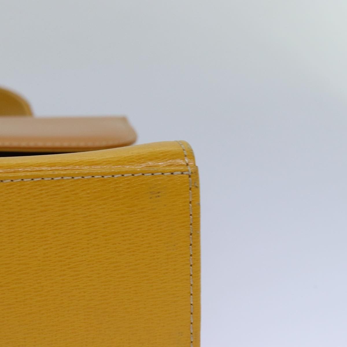 Burberry Nova Check Yellow Leather Handbag (Pre-Owned) Size ONE SIZE - 13 Thumbnail
