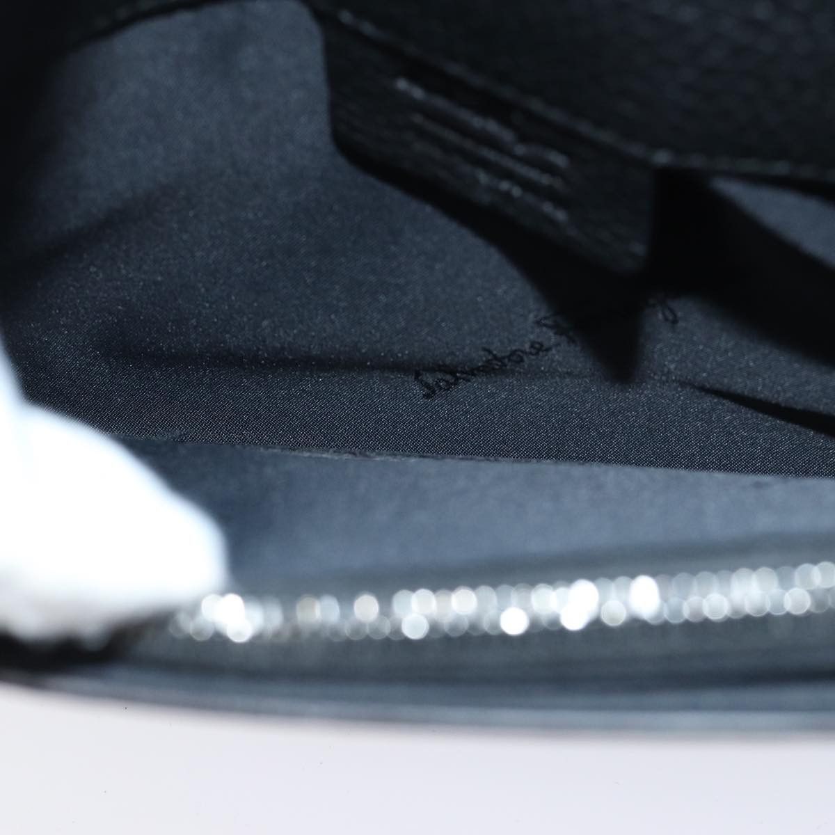 Salvatore Ferragamo Black Leather Clutch Bag (Pre-Owned) Size ONE SIZE - 5 Thumbnail