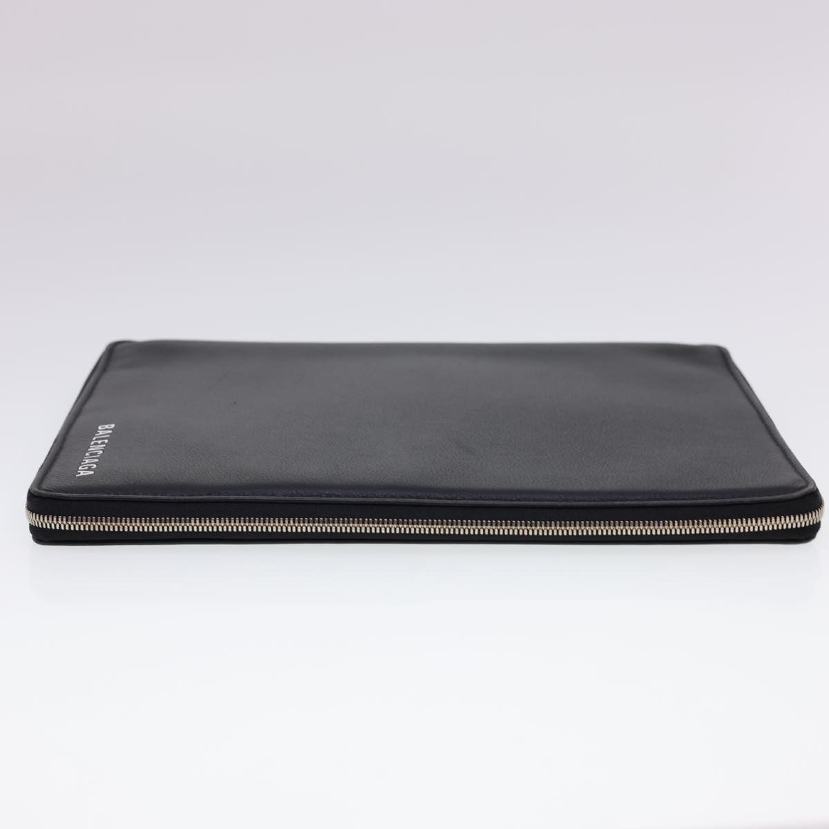 Balenciaga - Black Leather Wallet (Pre-Owned) Size ONE SIZE - 8 Thumbnail