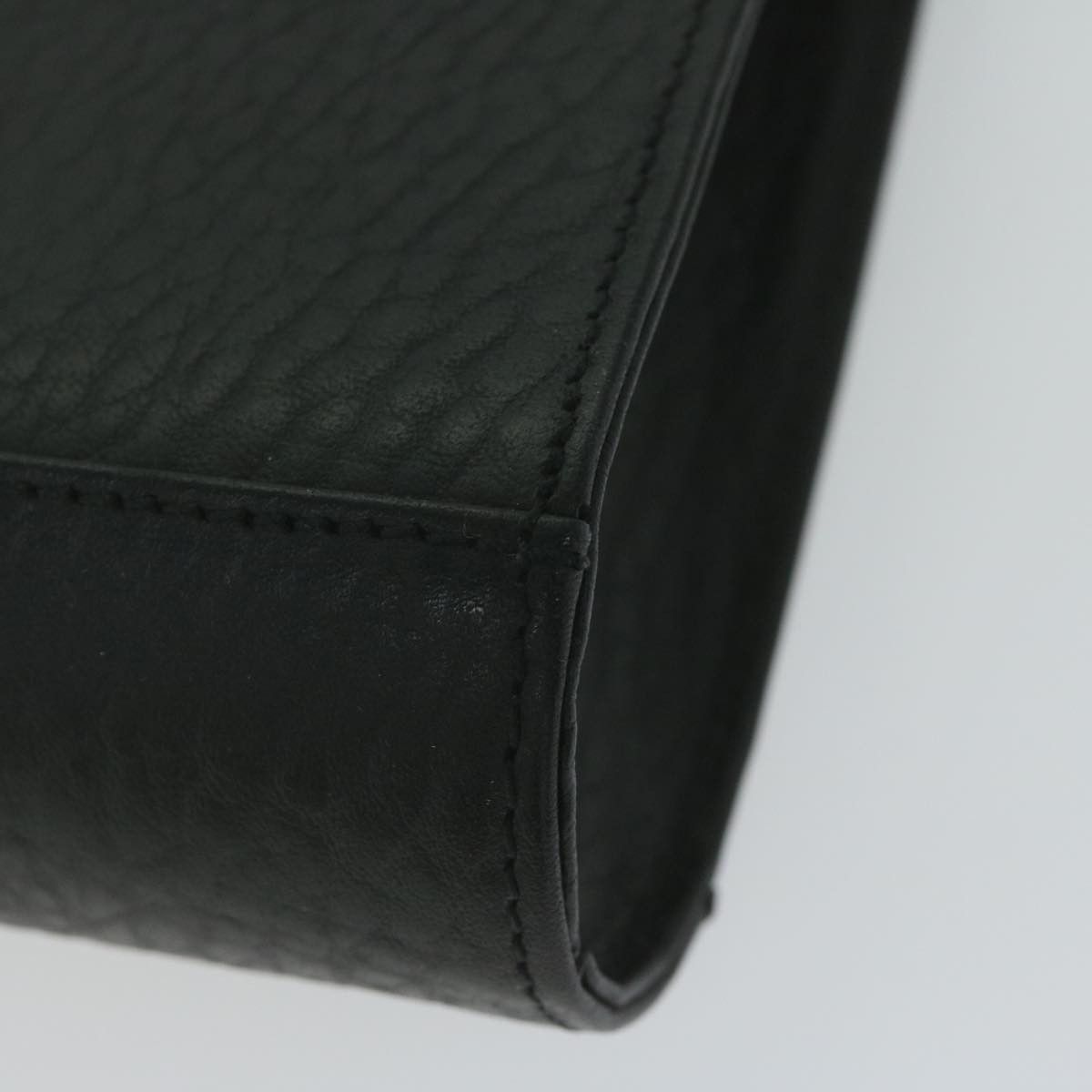 Burberry Black Leather Clutch Bag (Pre-Owned) Size ONE SIZE - 13 Thumbnail