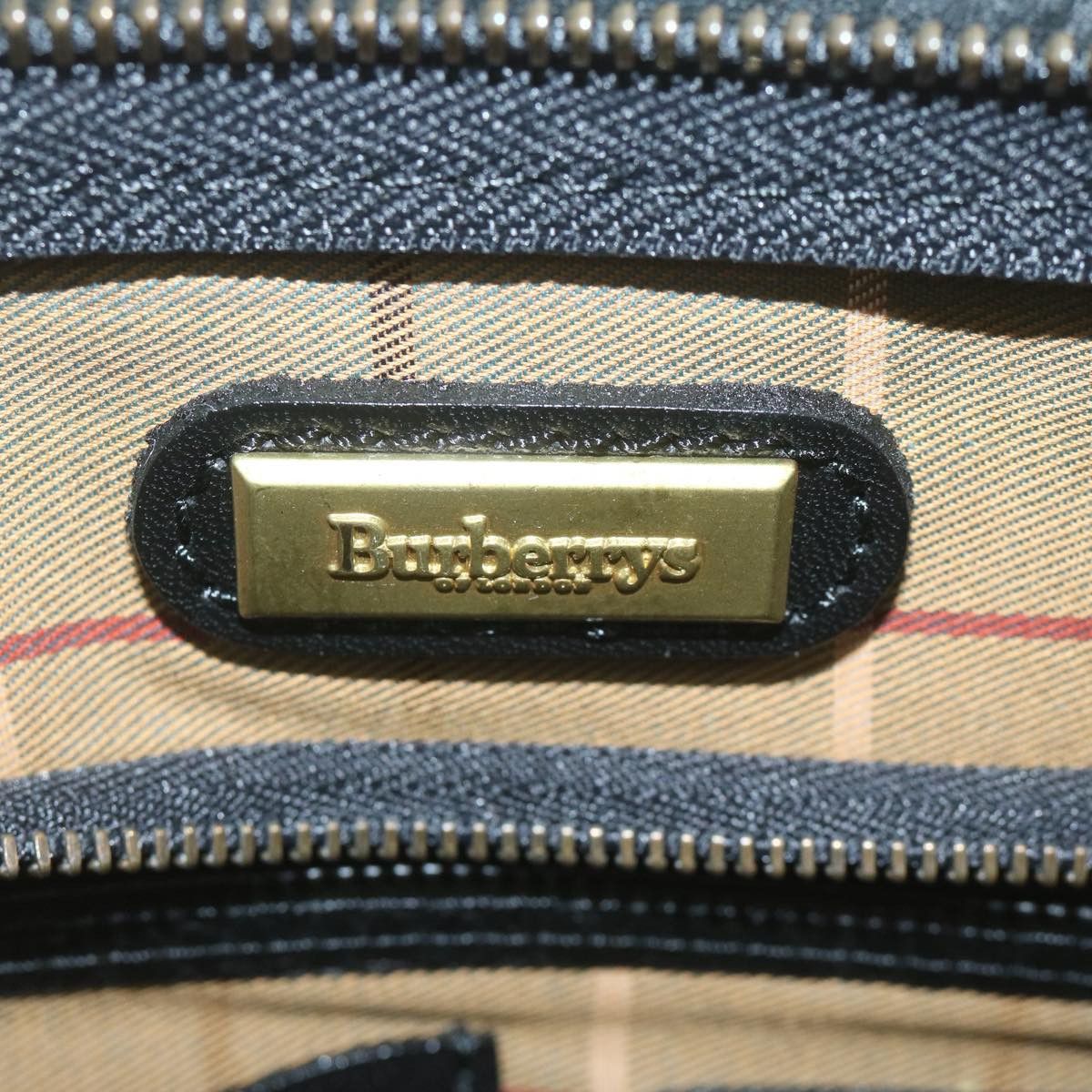 Burberry Black Leather Clutch Bag (Pre-Owned) Size ONE SIZE - 6 Thumbnail