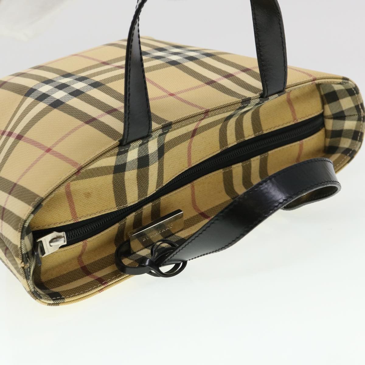 Burberry Beige Synthetic Handbag (Pre-Owned) Size ONE SIZE - 4 Thumbnail