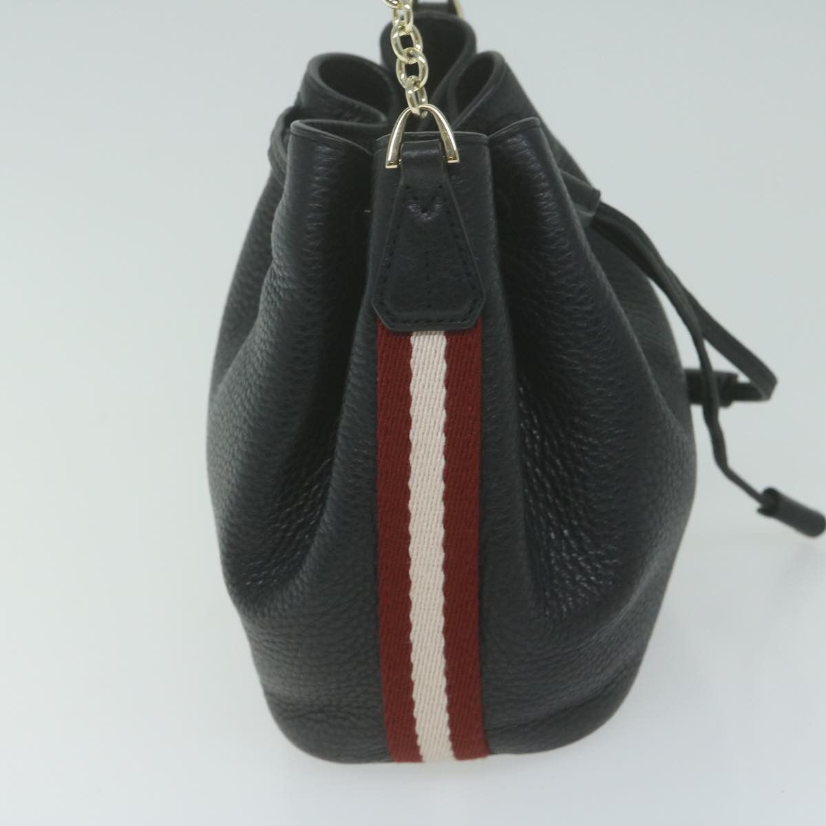 Bally Black Leather Shoulder Bag (Pre-Owned) Size ONE SIZE - 10 Thumbnail