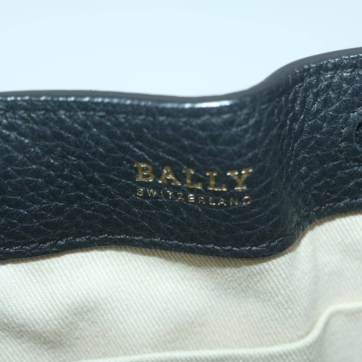 Bally Black Leather Shoulder Bag (Pre-Owned) Size ONE SIZE - 8 Thumbnail
