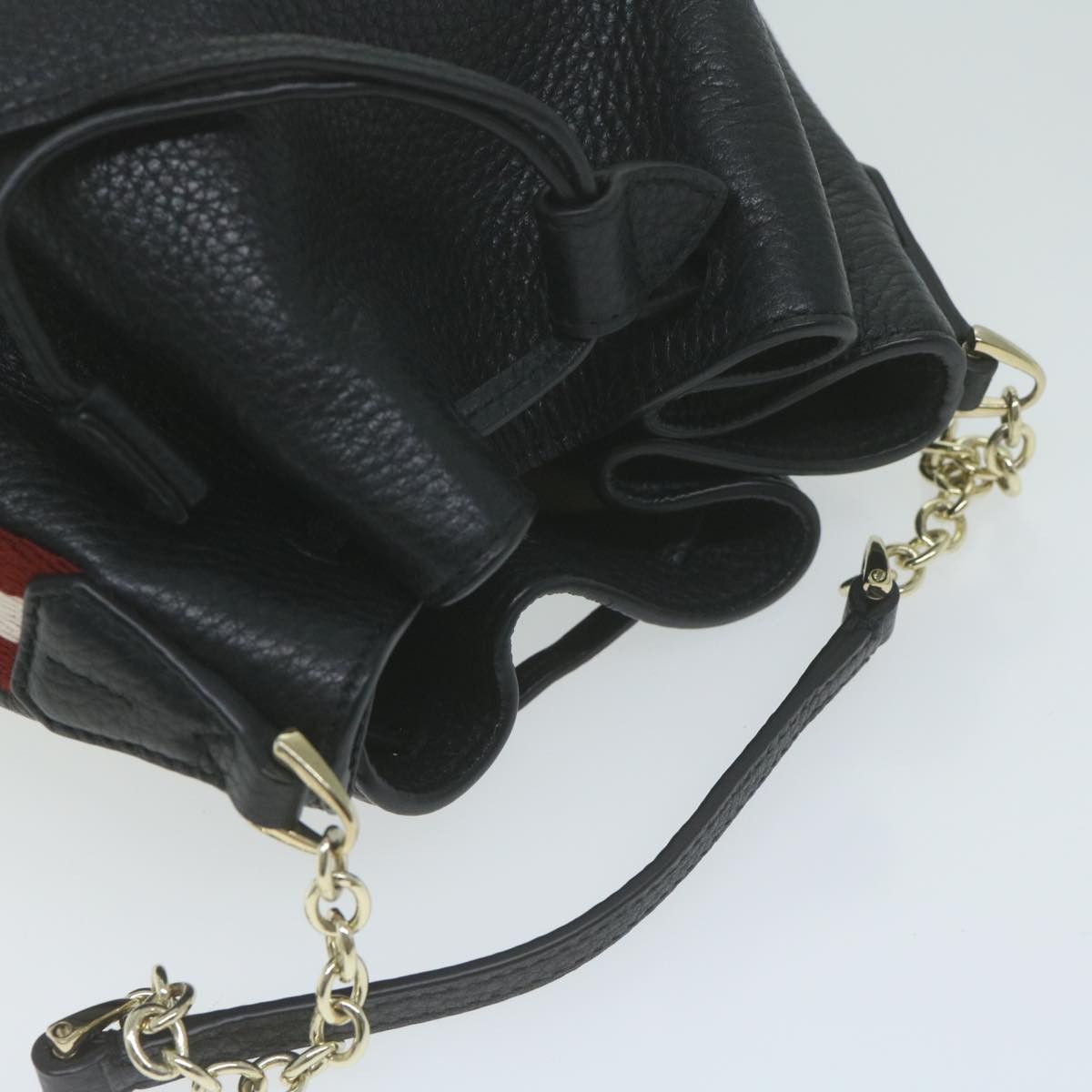 Bally Black Leather Shoulder Bag (Pre-Owned) Size ONE SIZE - 11 Thumbnail