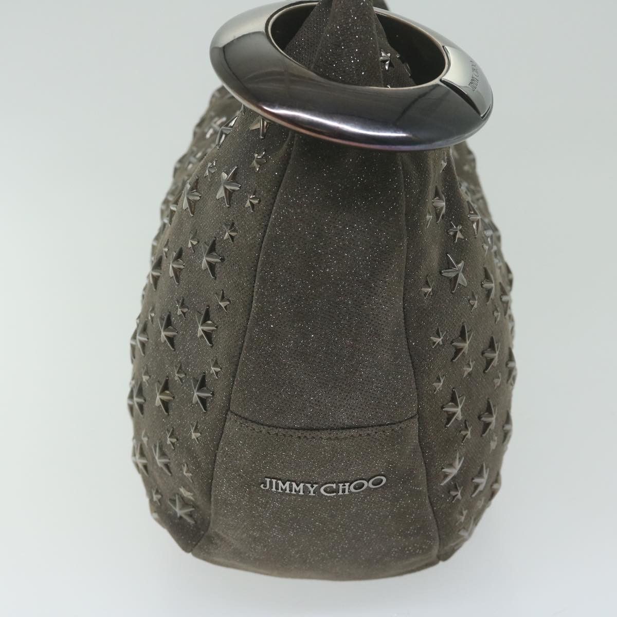 Jimmy Choo Brown Canvas Shoulder Bag (Pre-Owned) Size ONE SIZE - 10 Thumbnail