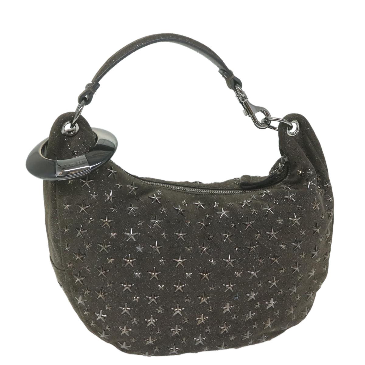 Jimmy Choo Brown Canvas Shoulder Bag (Pre-Owned) Size ONE SIZE - 13 Thumbnail