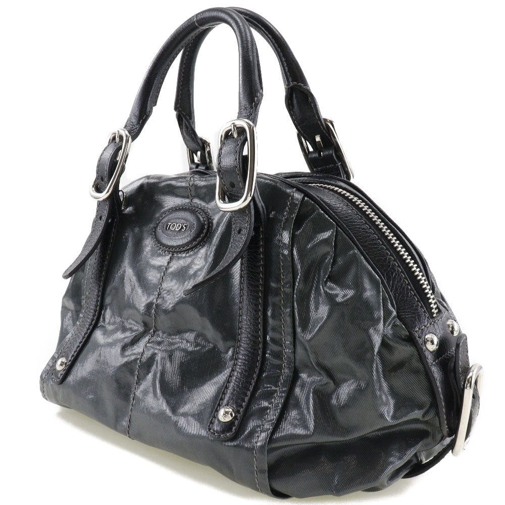 Tod's Khaki Leather Handbag (Pre-Owned) Size ONE SIZE - 3 Thumbnail