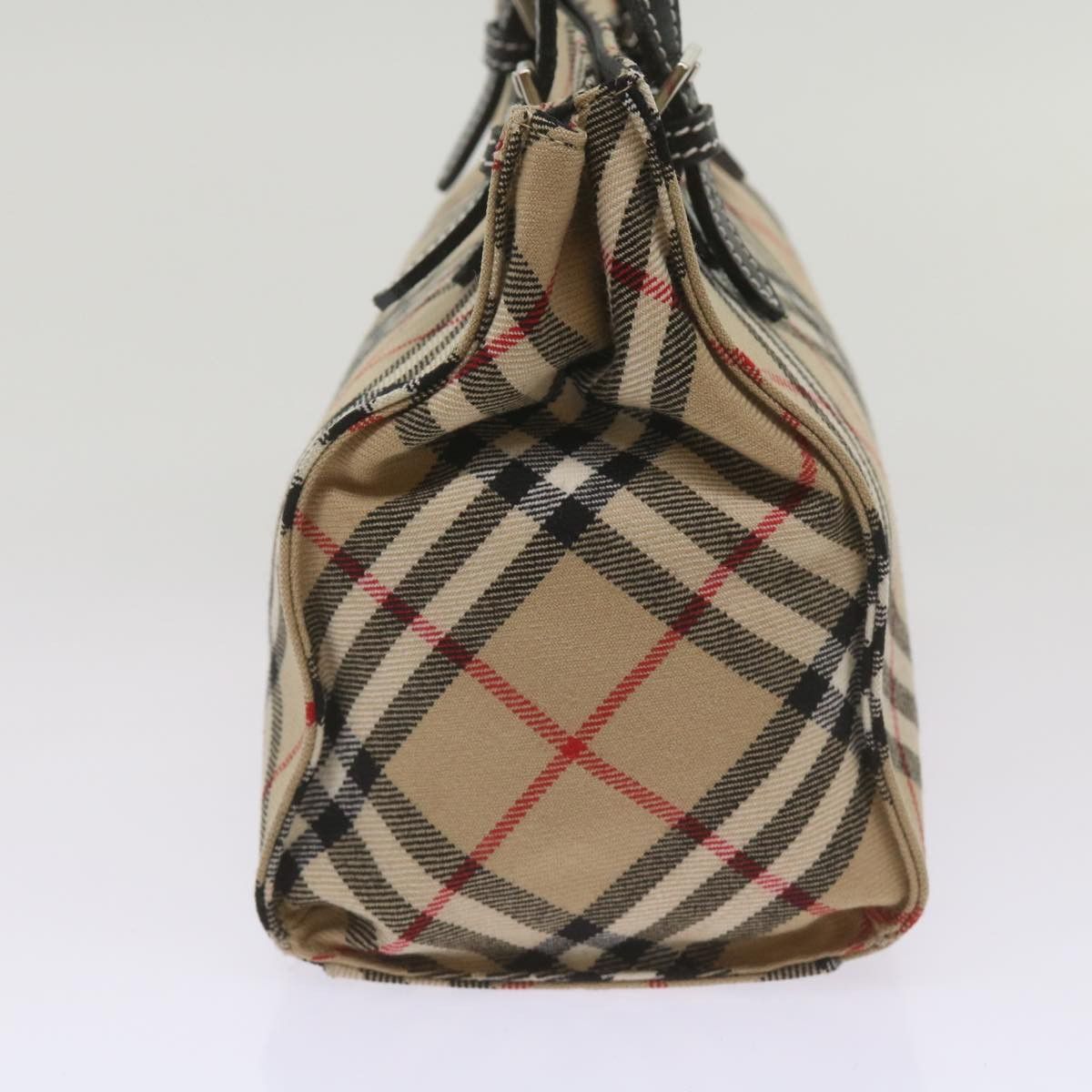 Burberry Nova Check Beige Canvas Handbag (Pre-Owned) Size ONE SIZE - 7 Thumbnail