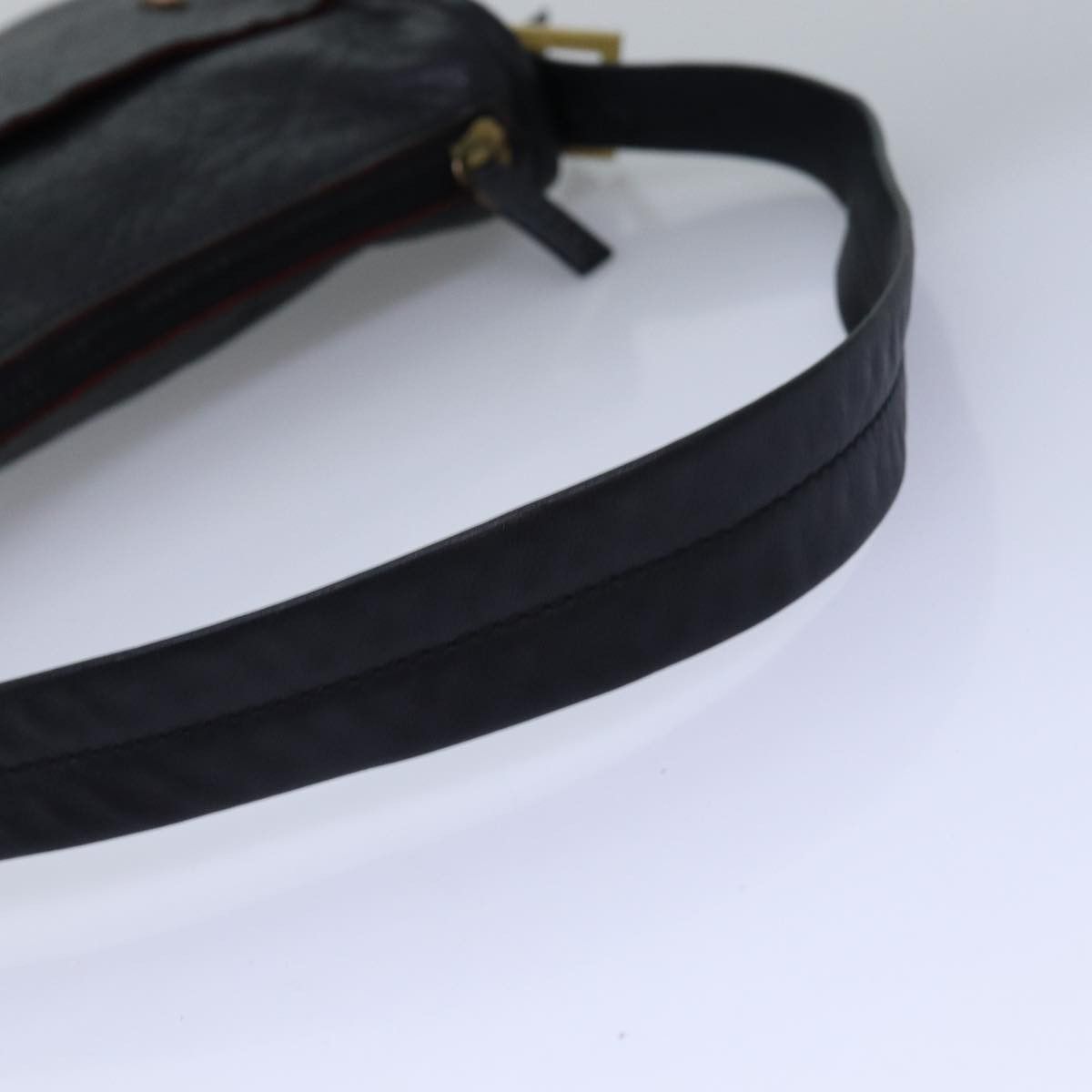 Bally Black Leather Shoulder Bag (Pre-Owned) Size ONE SIZE - 7 Thumbnail