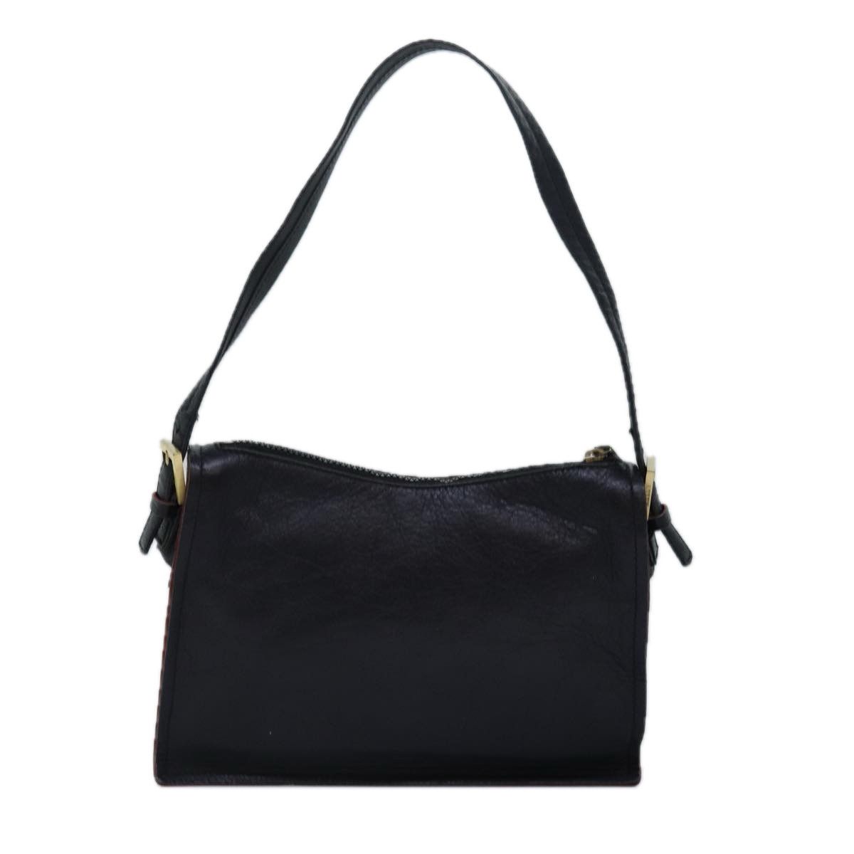 Bally Black Leather Shoulder Bag (Pre-Owned) Size ONE SIZE - 2 Thumbnail