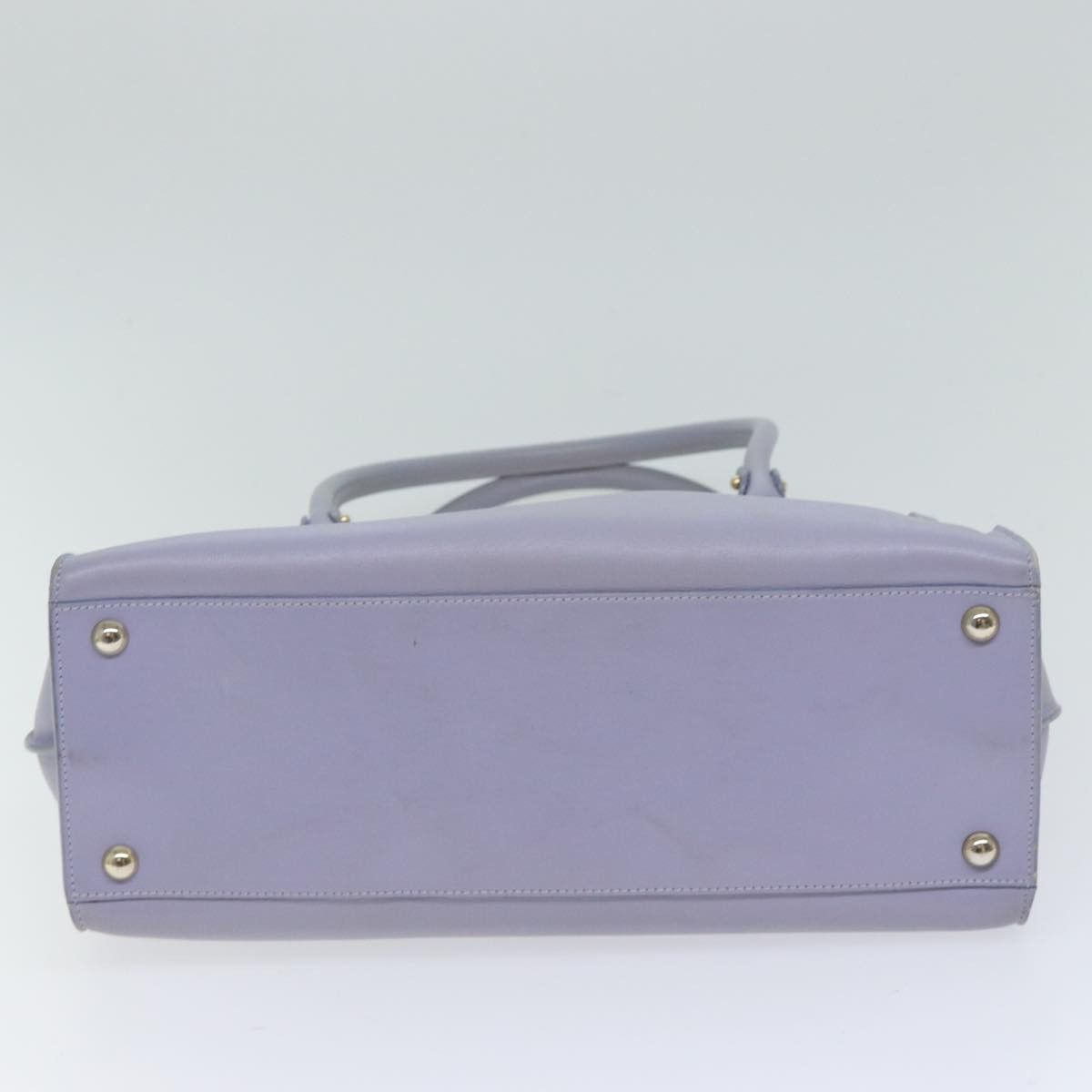 Salvatore Ferragamo Purple Leather Shopper Bag (Pre-Owned) Size ONE SIZE - 3 Thumbnail