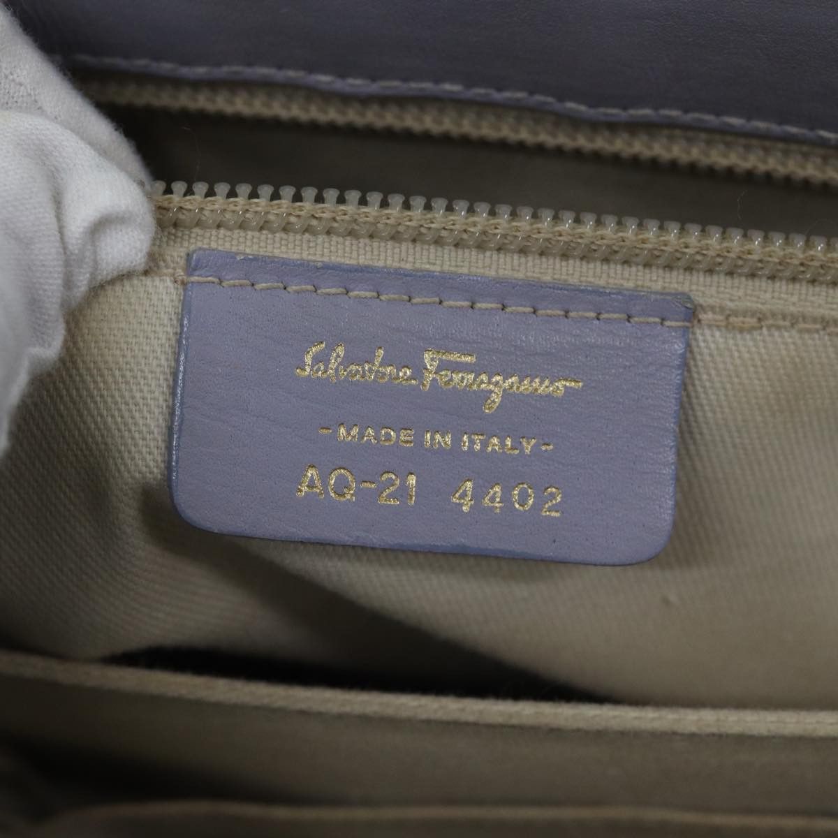 Salvatore Ferragamo Purple Leather Shopper Bag (Pre-Owned) Size ONE SIZE - 6 Thumbnail