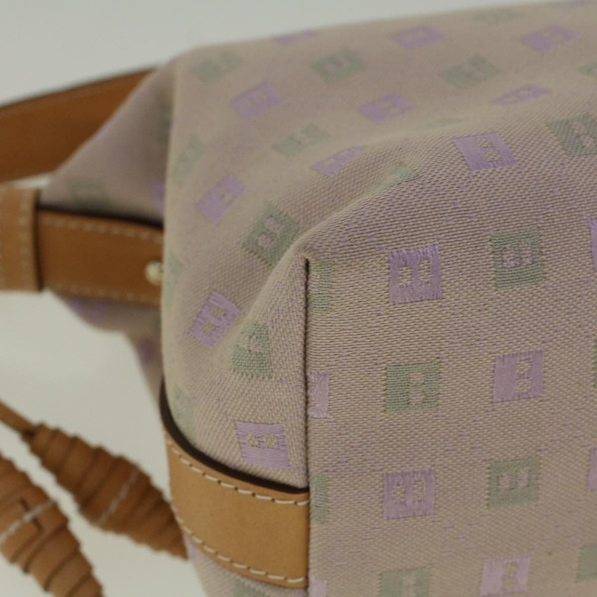 Bally Pink Canvas Shoulder Bag (Pre-Owned) Size ONE SIZE - 12 Thumbnail